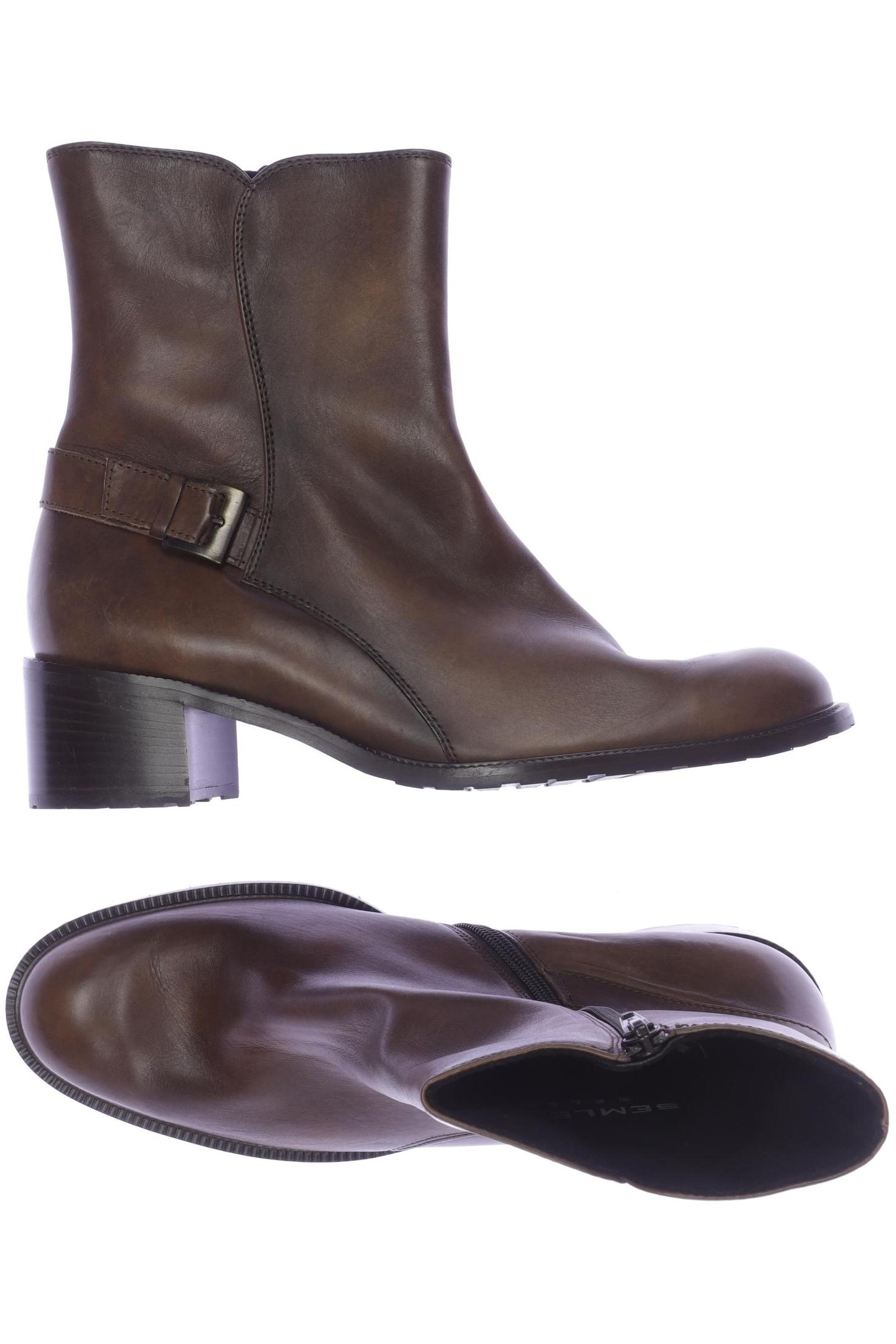 

Semler Damen Stiefelette, braun, Gr. 6
