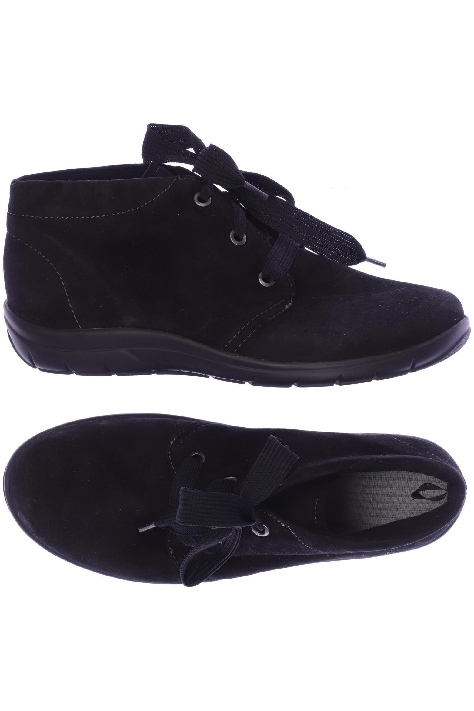 

Semler Damen Stiefelette, schwarz, Gr. 4.5