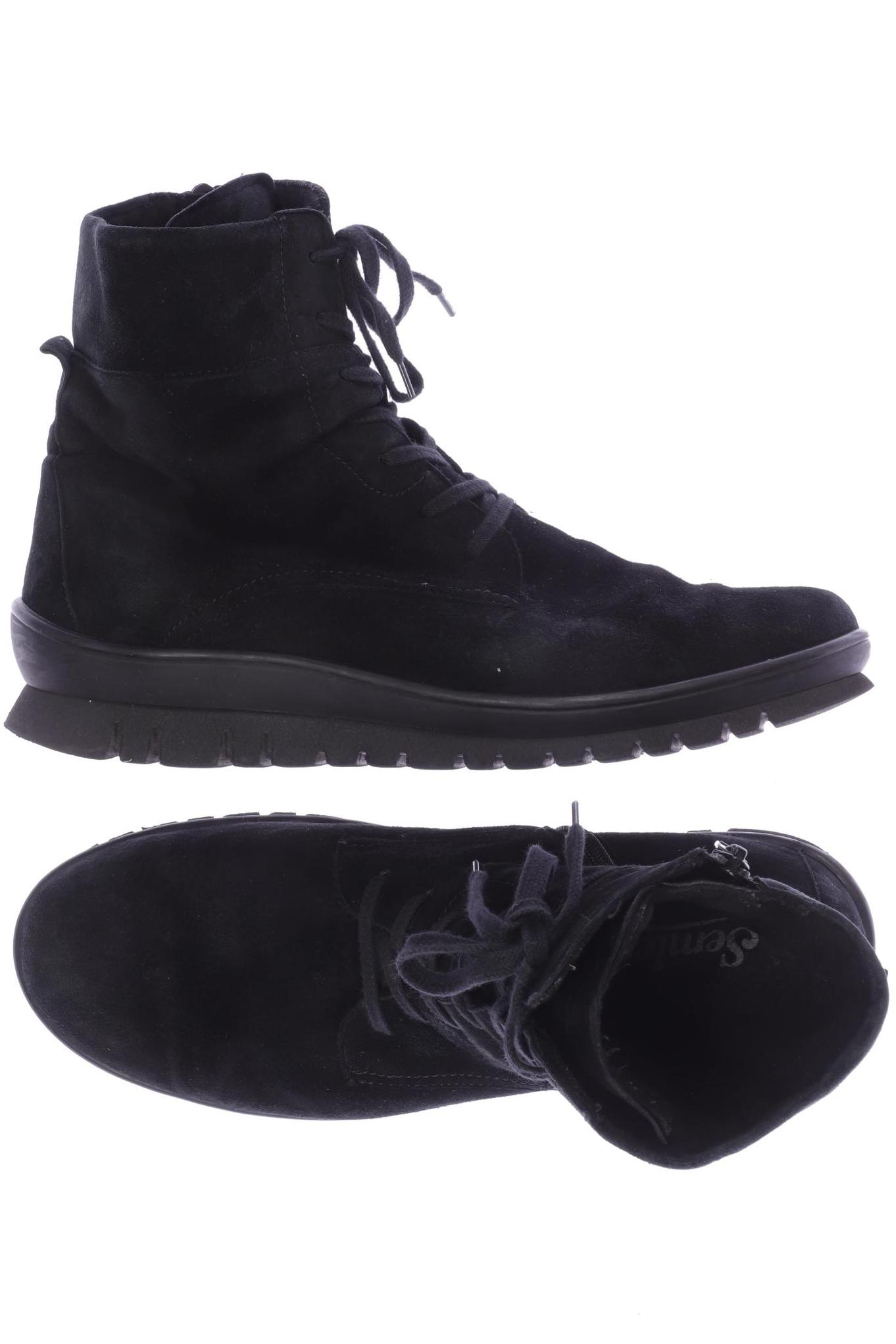 

Semler Damen Stiefelette, schwarz