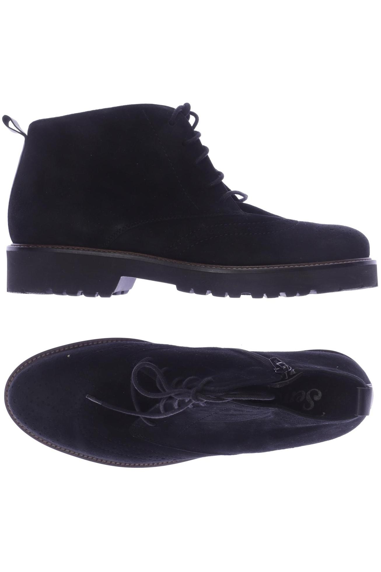 

Semler Damen Stiefelette, schwarz, Gr. 5