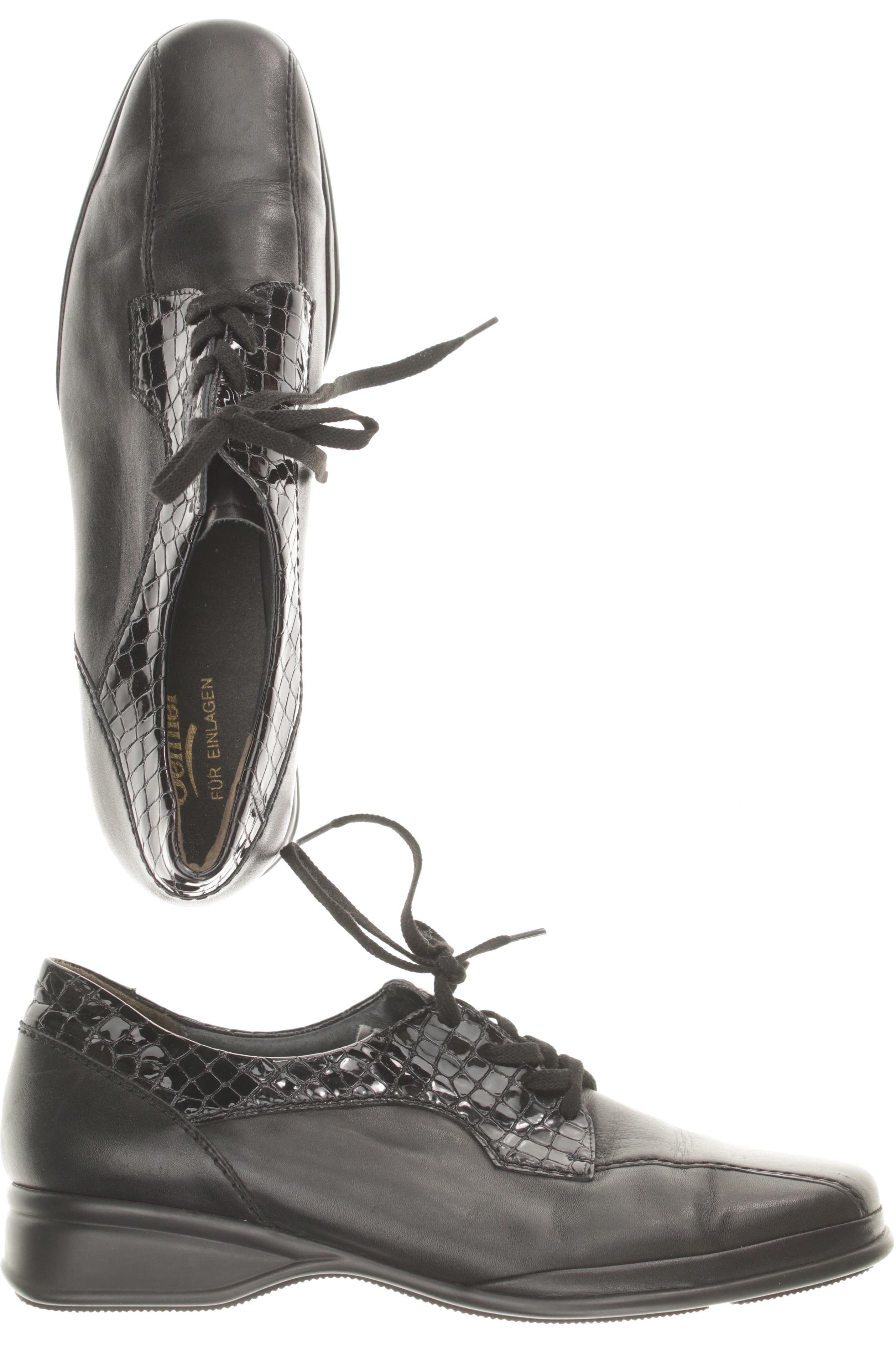 

Semler Damen Halbschuh, schwarz, Gr. 9.5