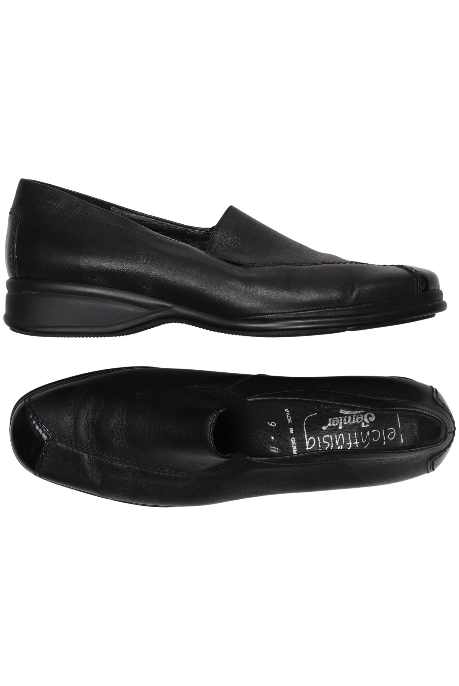 Thumbnail - Semler Herren Halbschuh, schwarz, Gr. 6