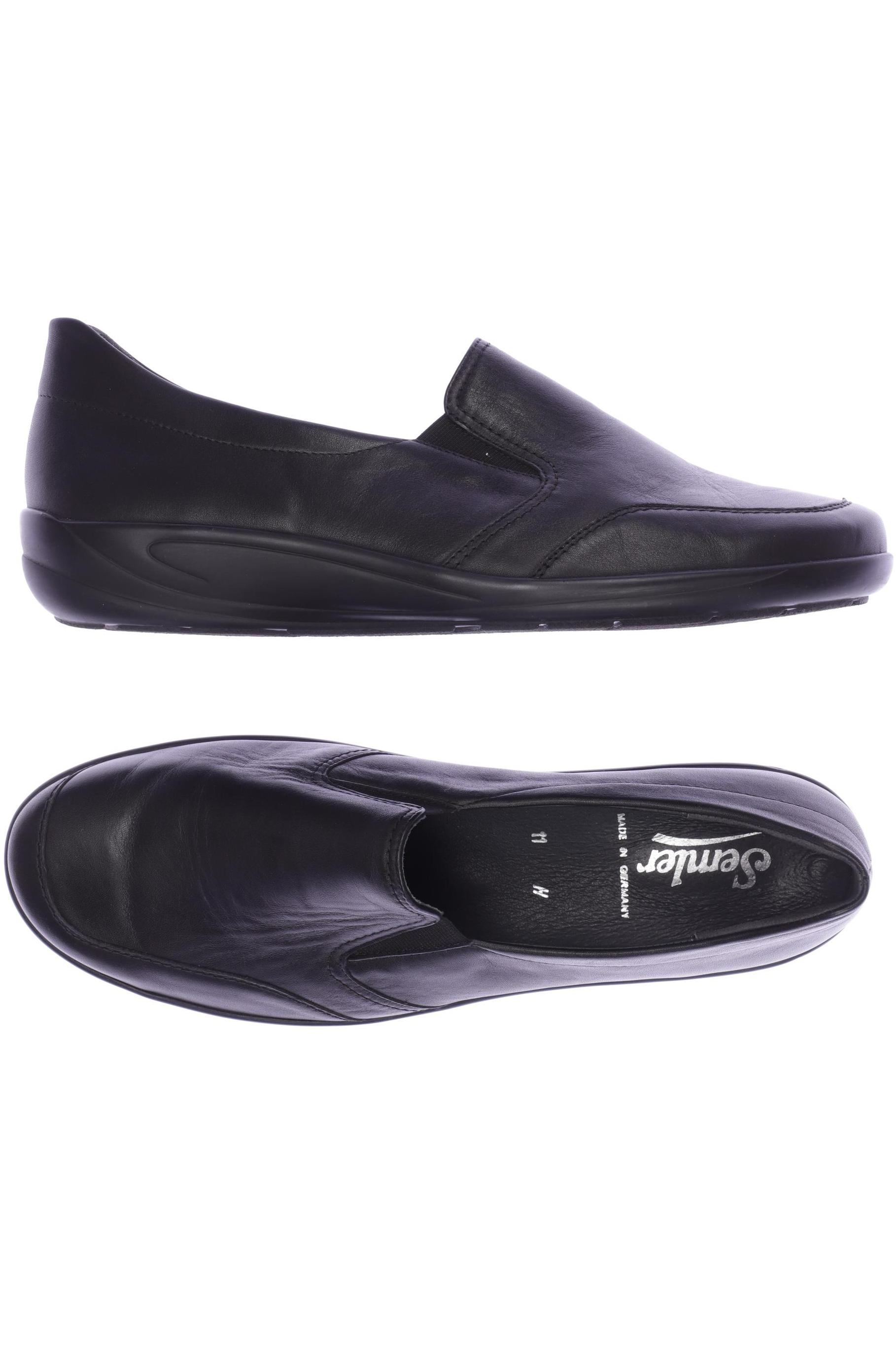 

Semler Herren Halbschuh, schwarz, Gr. 11