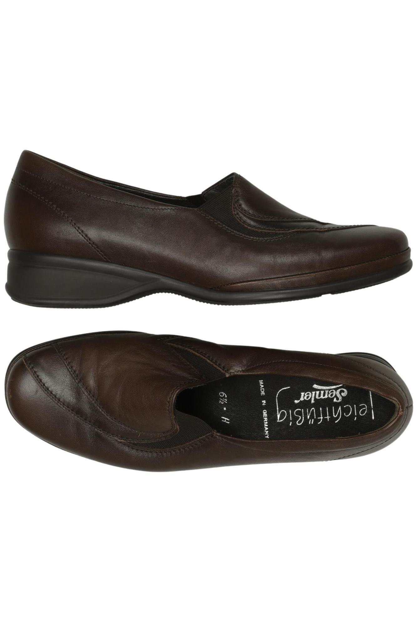 

Semler Herren Halbschuh, braun, Gr. 6.5