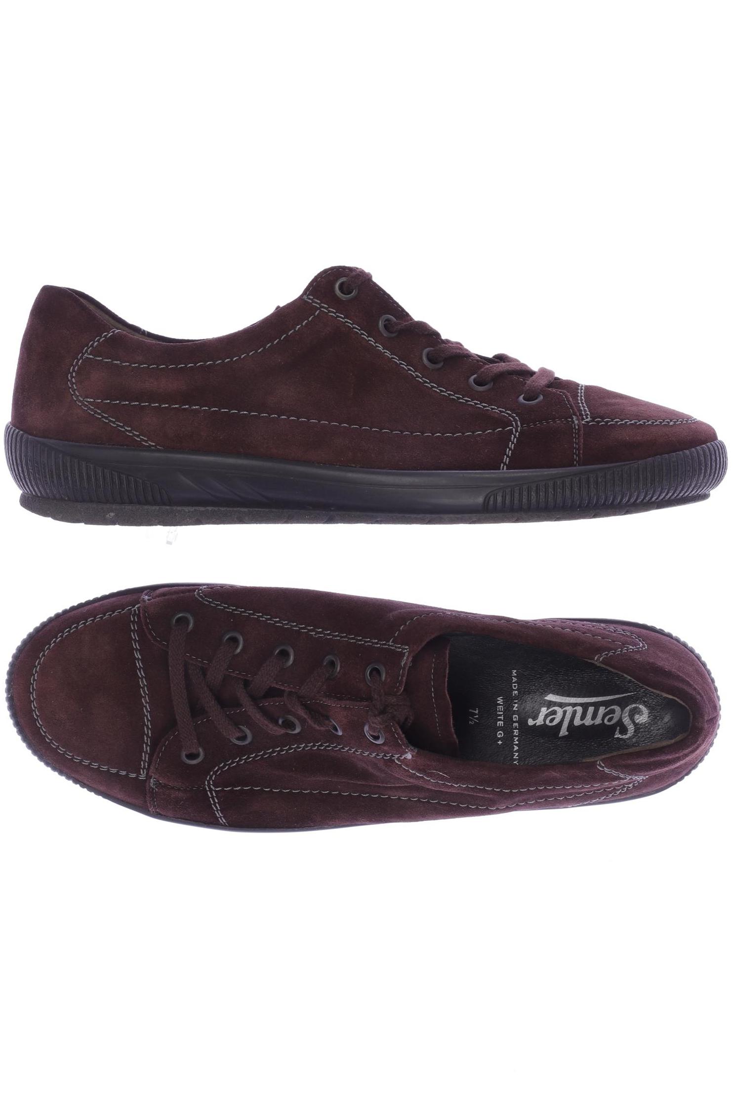 Thumbnail - Semler Herren Sneakers, bordeaux, Gr. 7.5