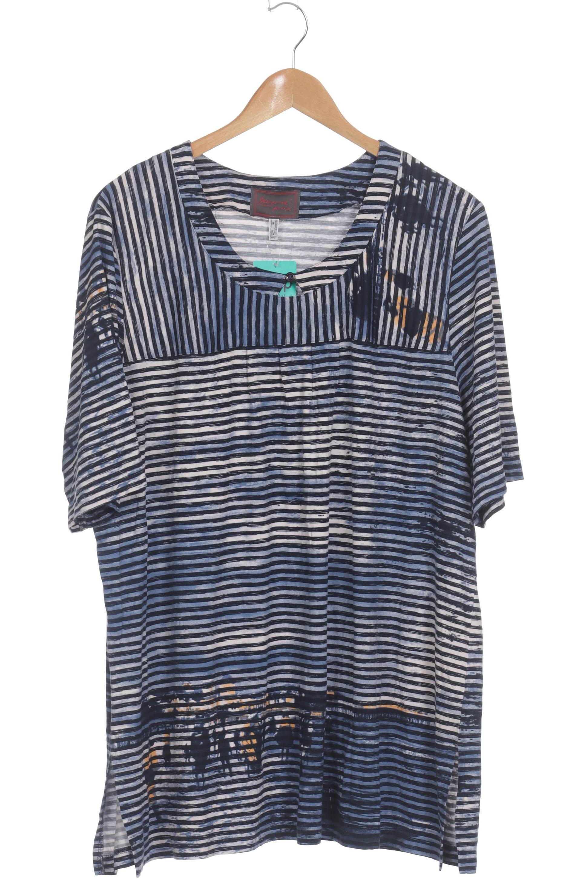 

Sempre Piu Damen T-Shirt, blau, Gr. 48