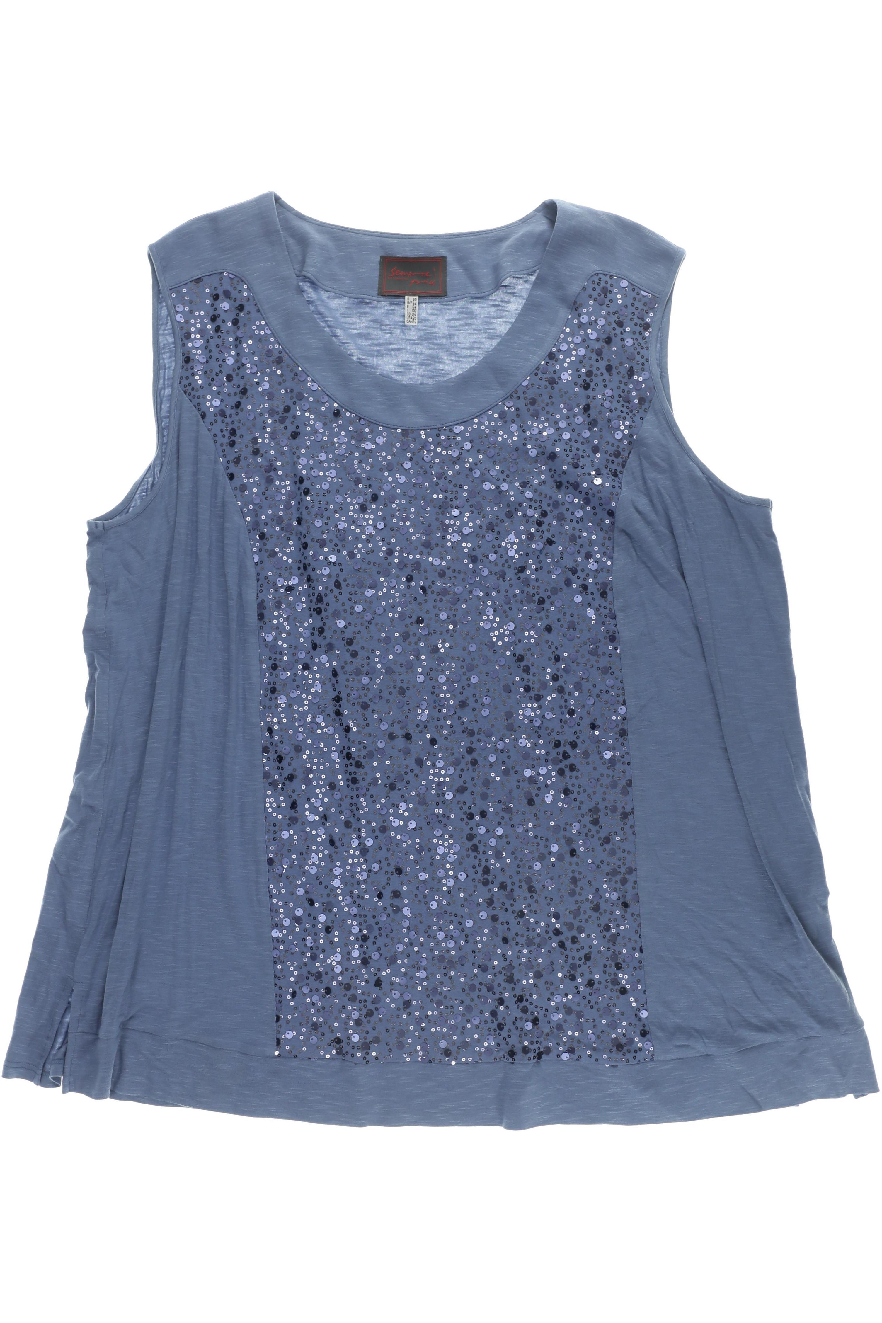 

Sempre Piu Damen Top, blau, Gr. 50