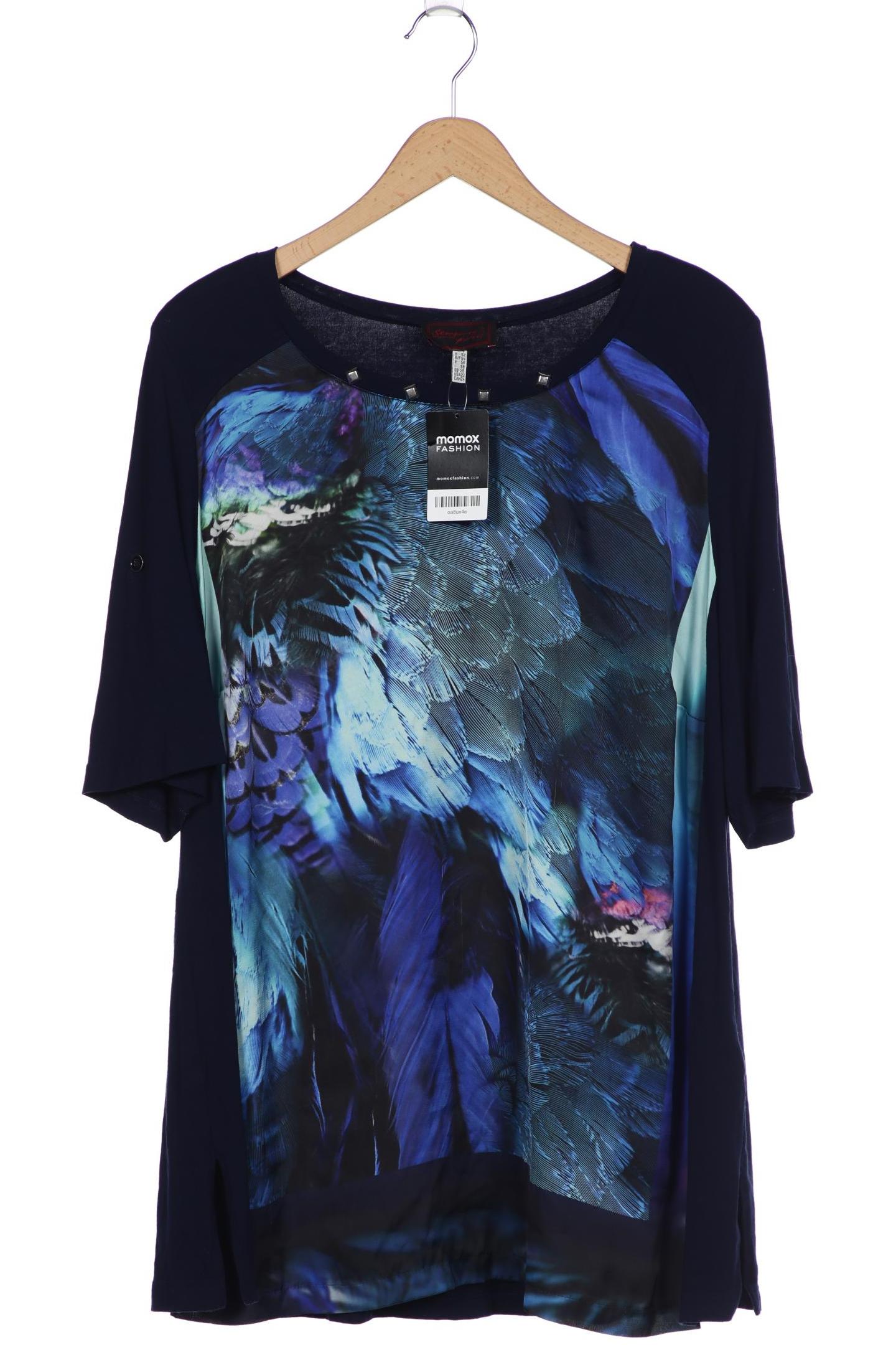 

Sempre Piu Damen T-Shirt, marineblau, Gr. 52