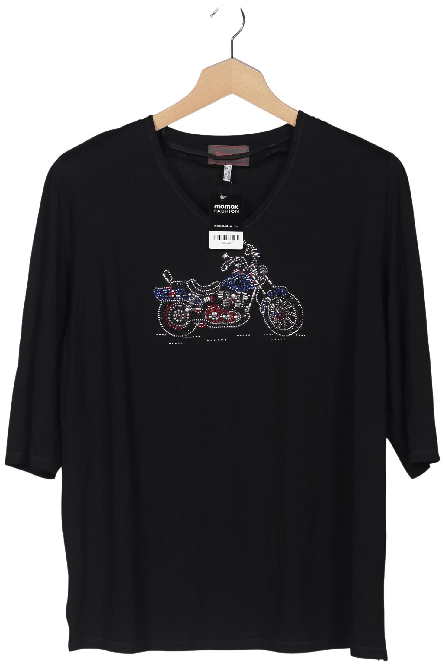 

Sempre Piu Damen Langarmshirt, schwarz, Gr. 52