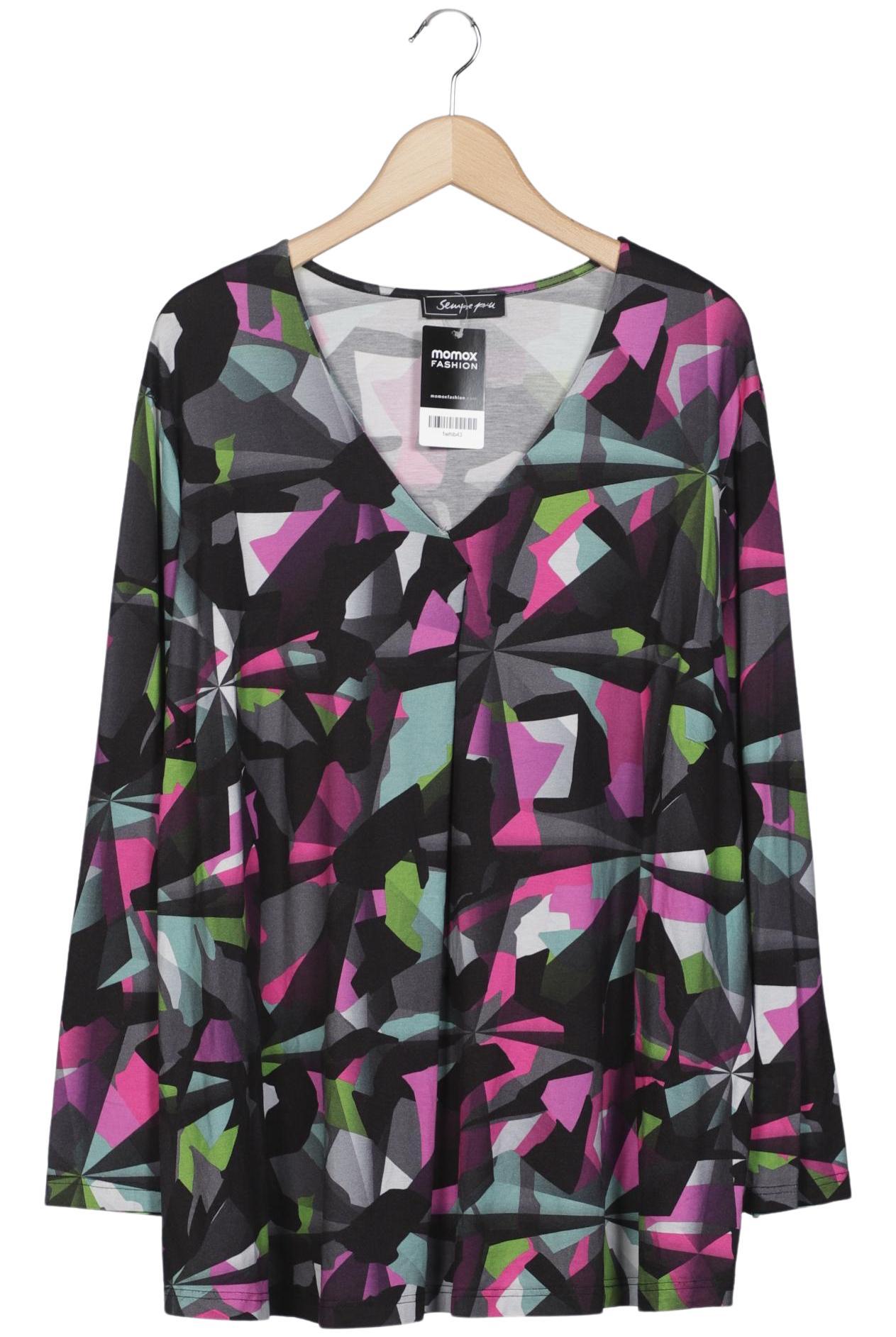 

Sempre Piu Damen Langarmshirt, mehrfarbig, Gr. 52