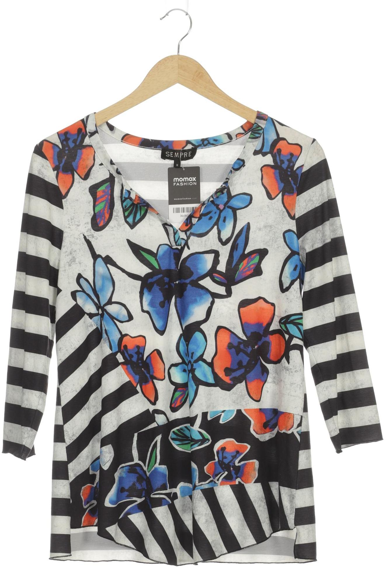 

Sempre Piu Damen Langarmshirt, schwarz, Gr.