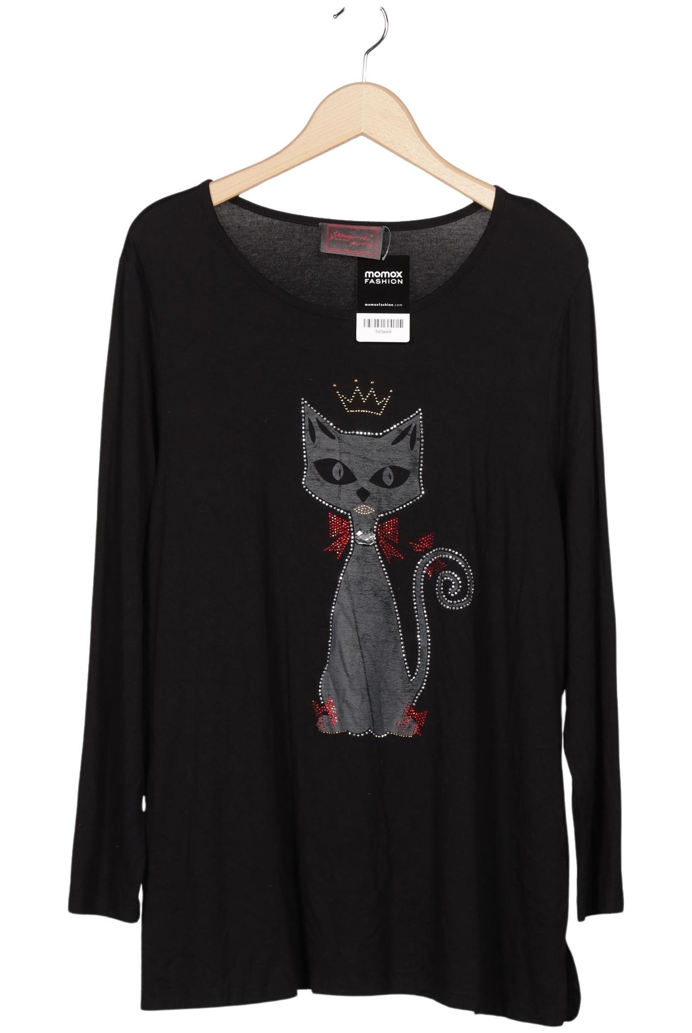 

Sempre Piu Damen Langarmshirt, schwarz, Gr. 44