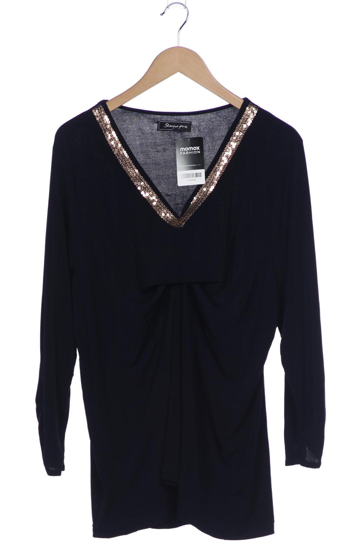 

Sempre Piu Damen Langarmshirt, marineblau, Gr. 46