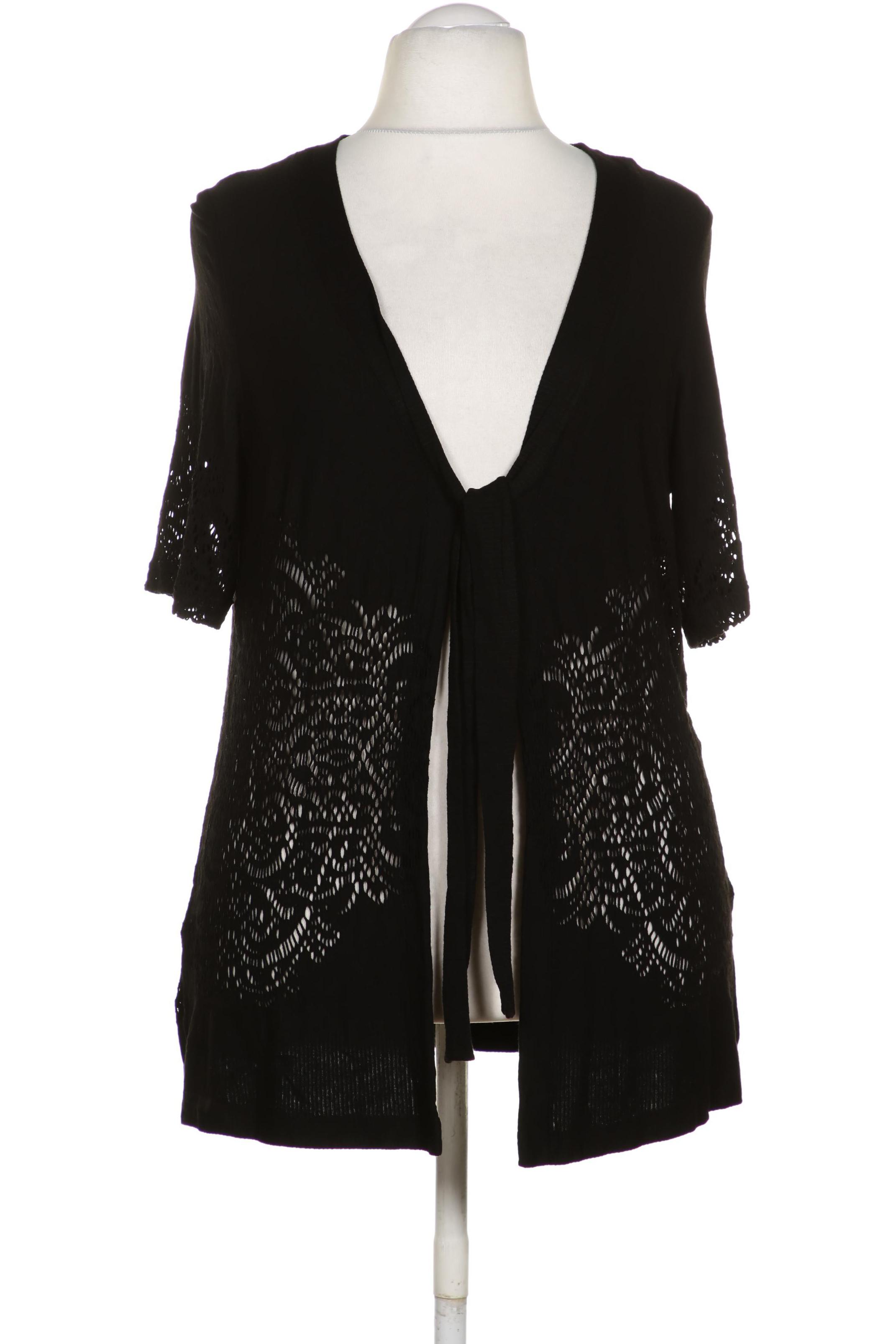 

Sempre Piu Damen Strickjacke, schwarz, Gr. 44