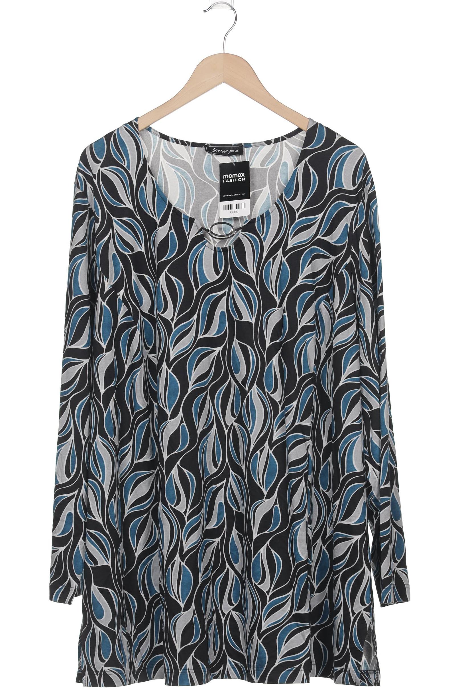 

Sempre Piu Damen Langarmshirt, mehrfarbig, Gr. 52