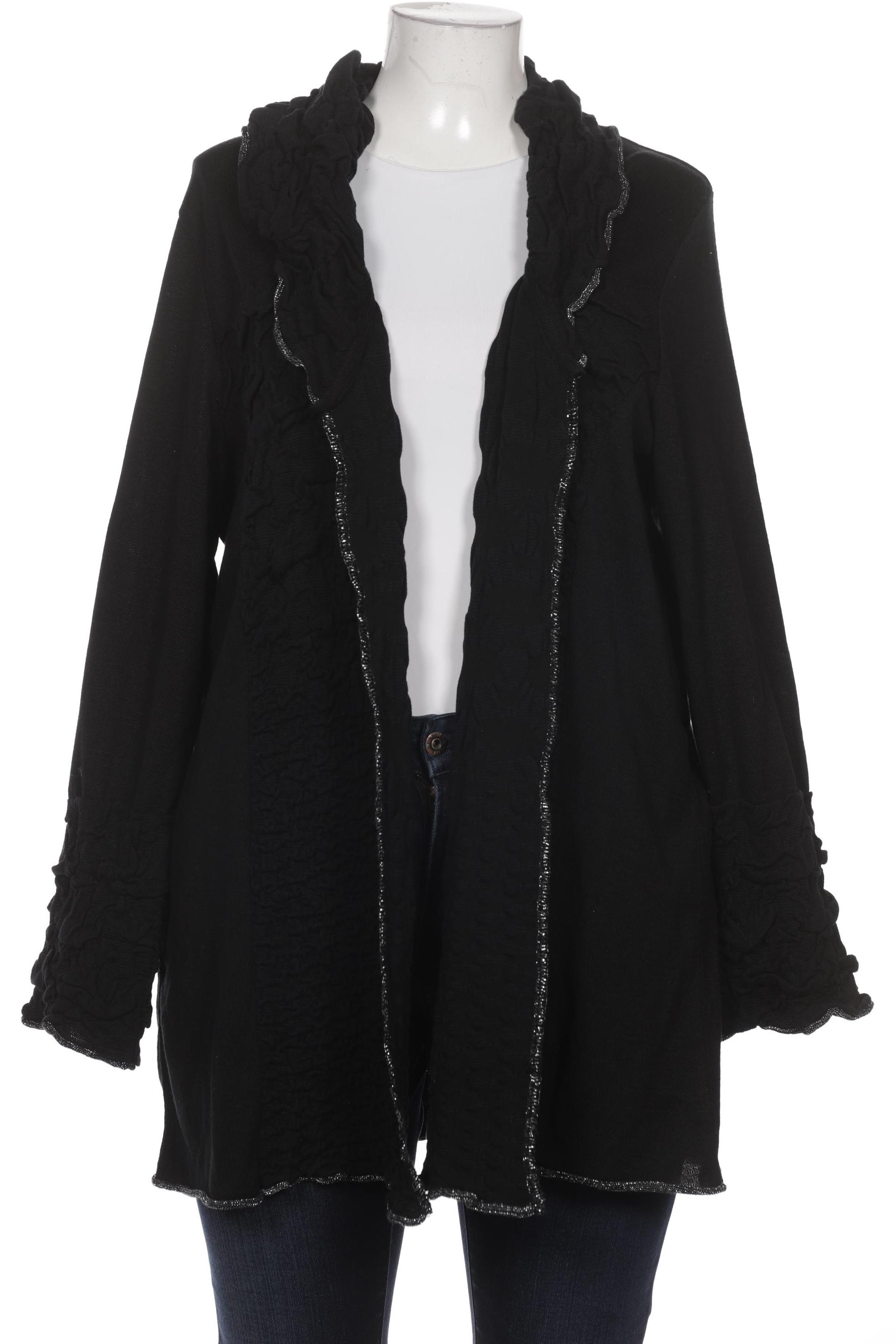 

Sempre Piu Damen Strickjacke, schwarz, Gr. 46