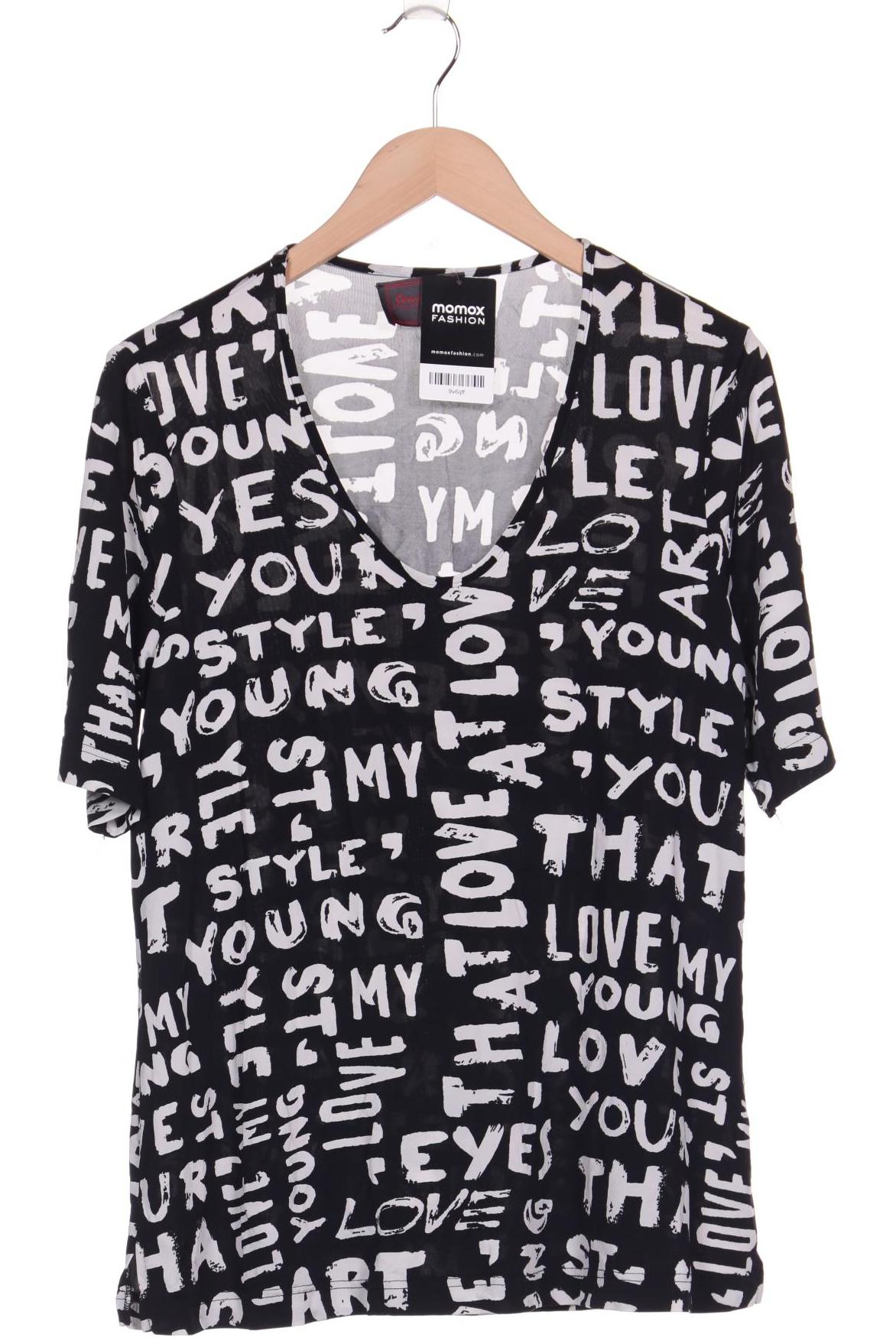 

Sempre Piu Damen T-Shirt, schwarz, Gr. 42