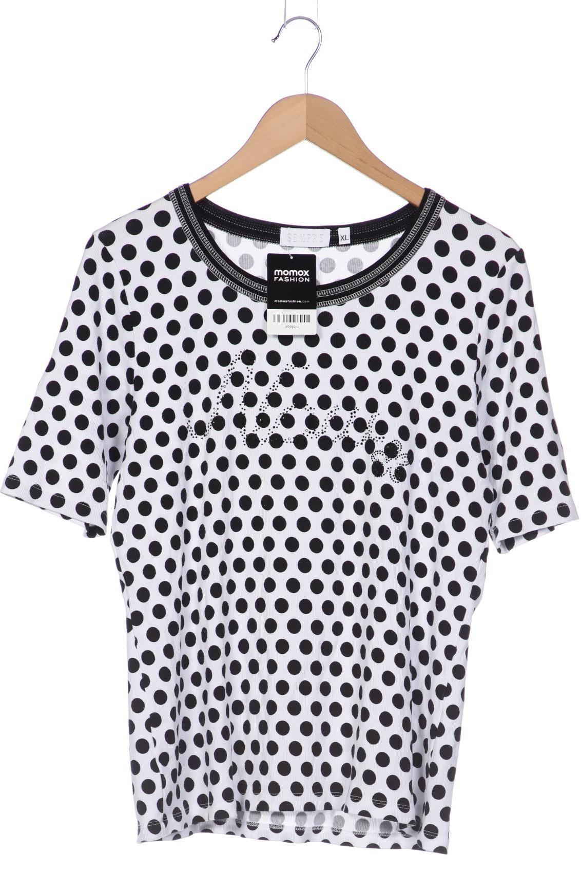 

Sempre Piu Damen T-Shirt, weiß, Gr. 44
