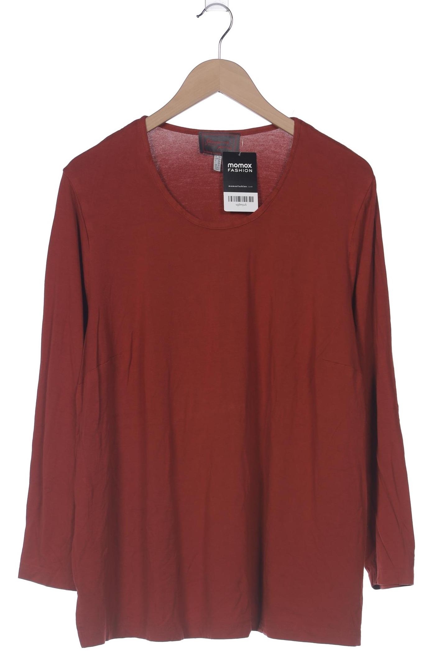 

Sempre Piu Damen Langarmshirt, braun, Gr. 52