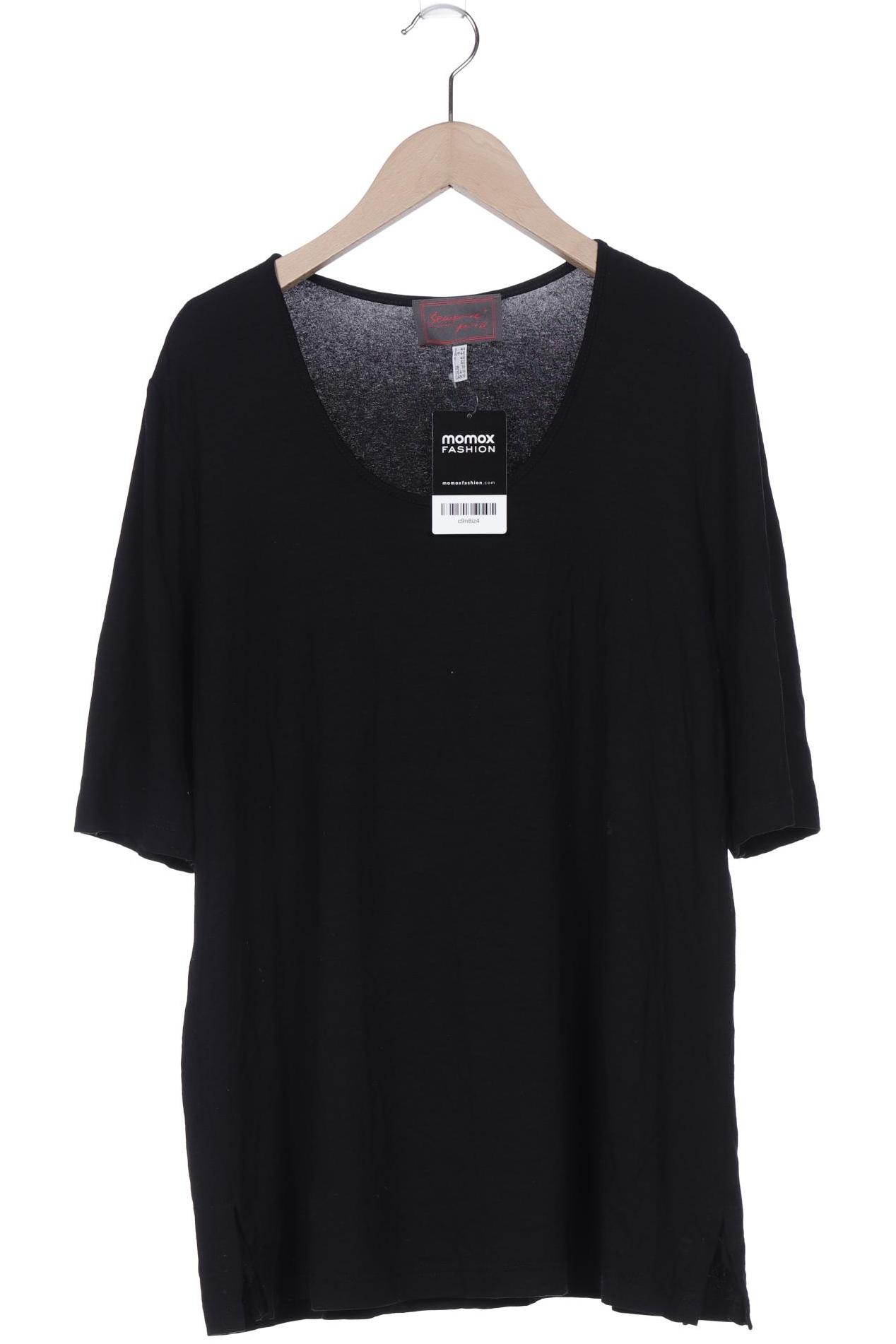 

Sempre Piu Damen T-Shirt, schwarz, Gr. 44