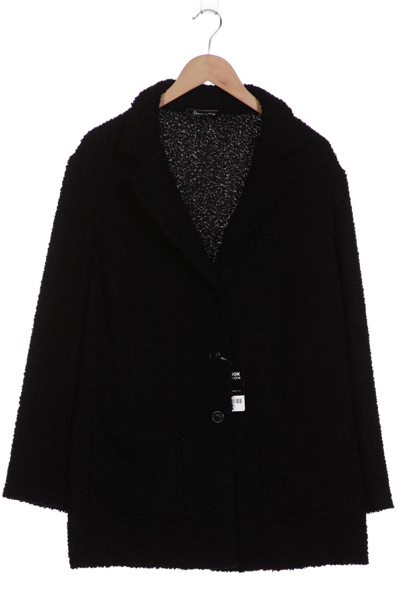

Sempre Piu Damen Strickjacke, schwarz, Gr. 46