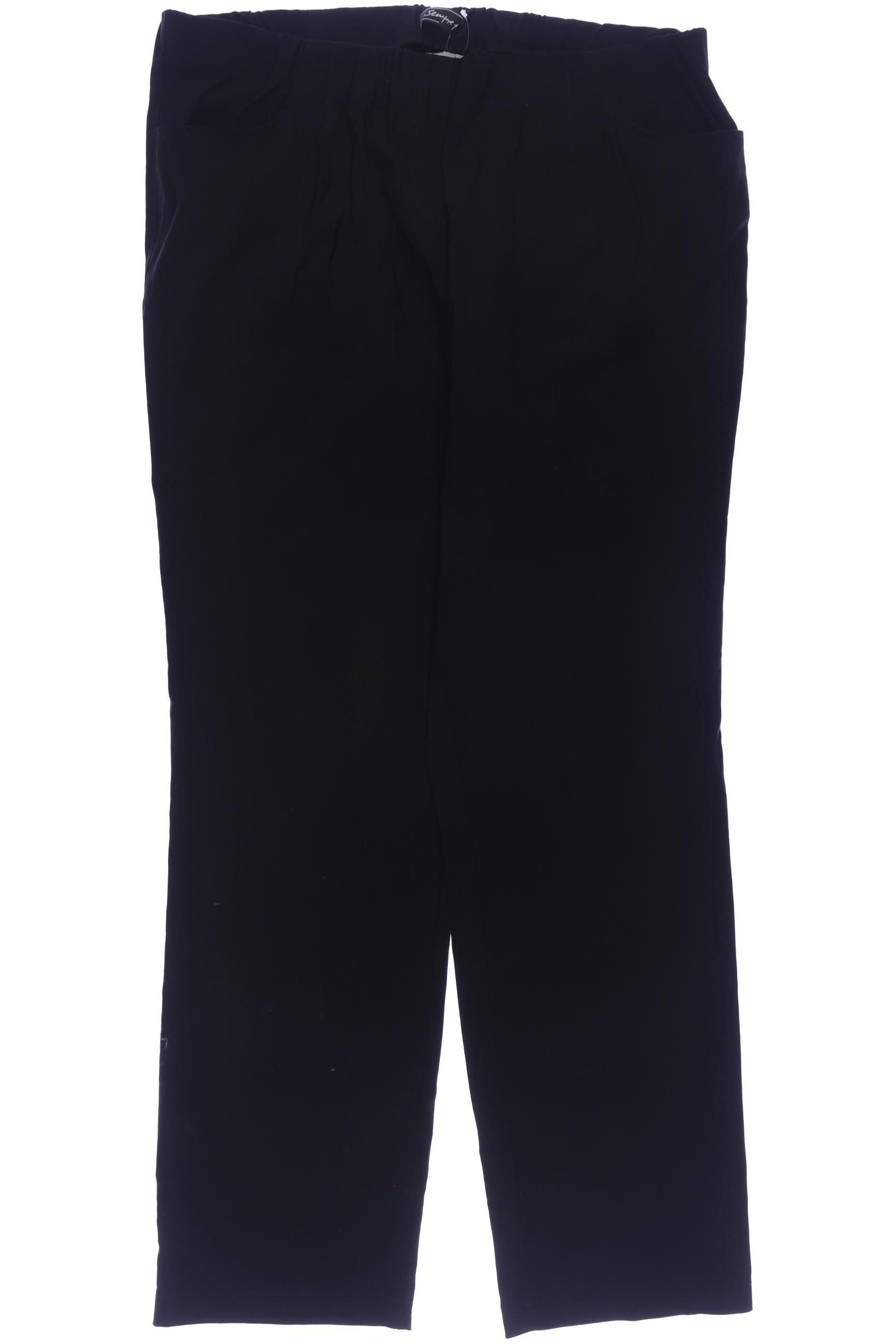 

Sempre Piu Damen Stoffhose, schwarz, Gr. 48