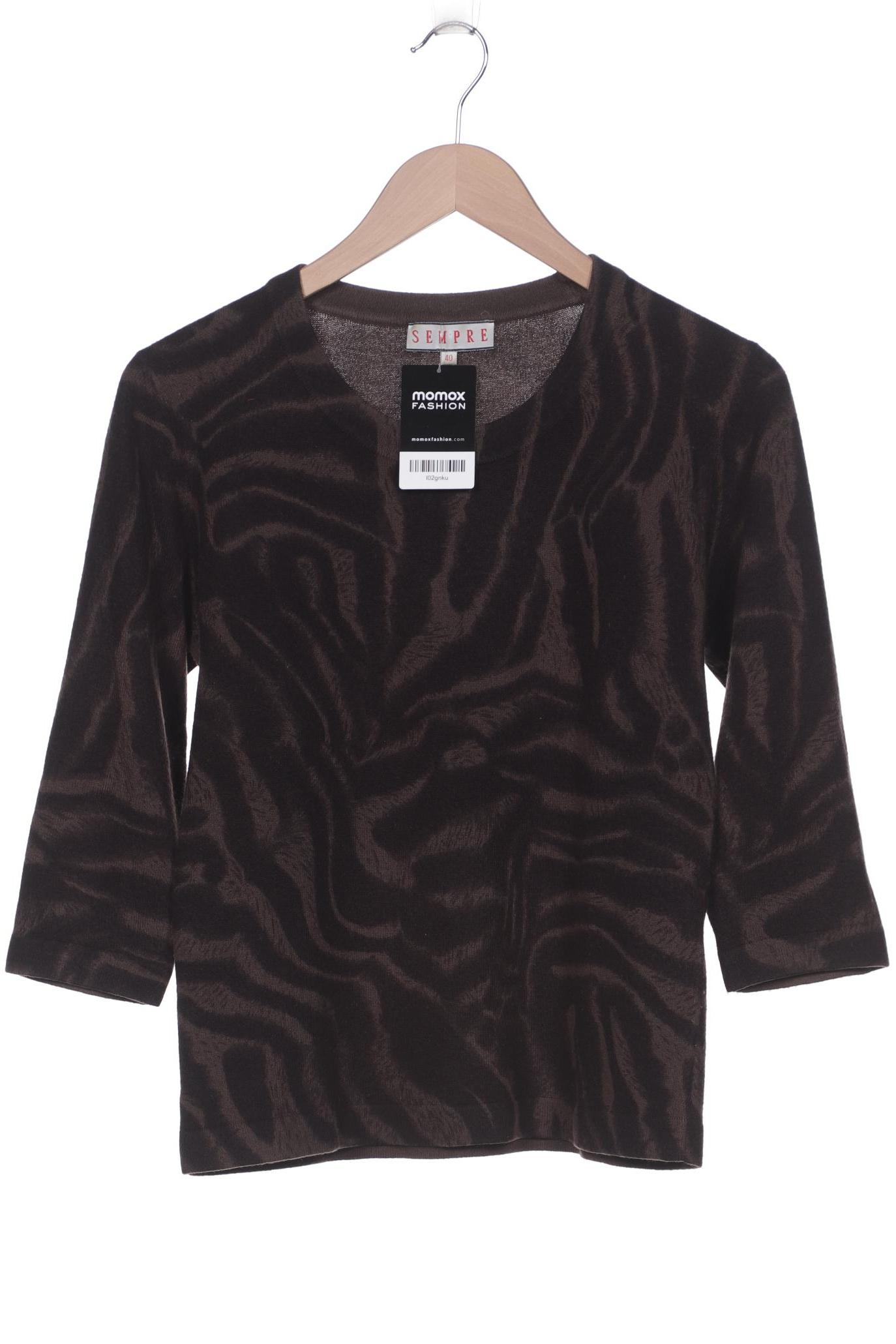 

Sempre Piu Damen Pullover, braun