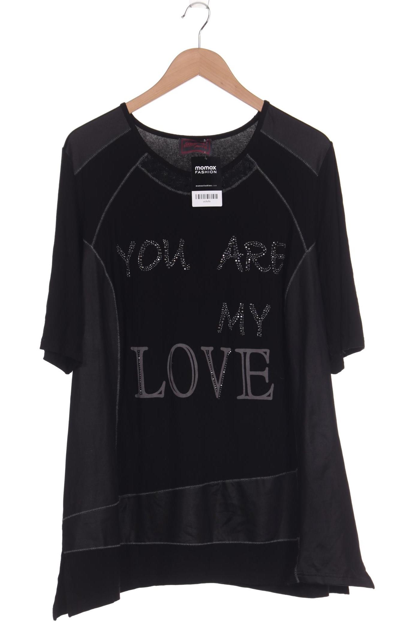 

Sempre Piu Damen T-Shirt, schwarz, Gr. 46