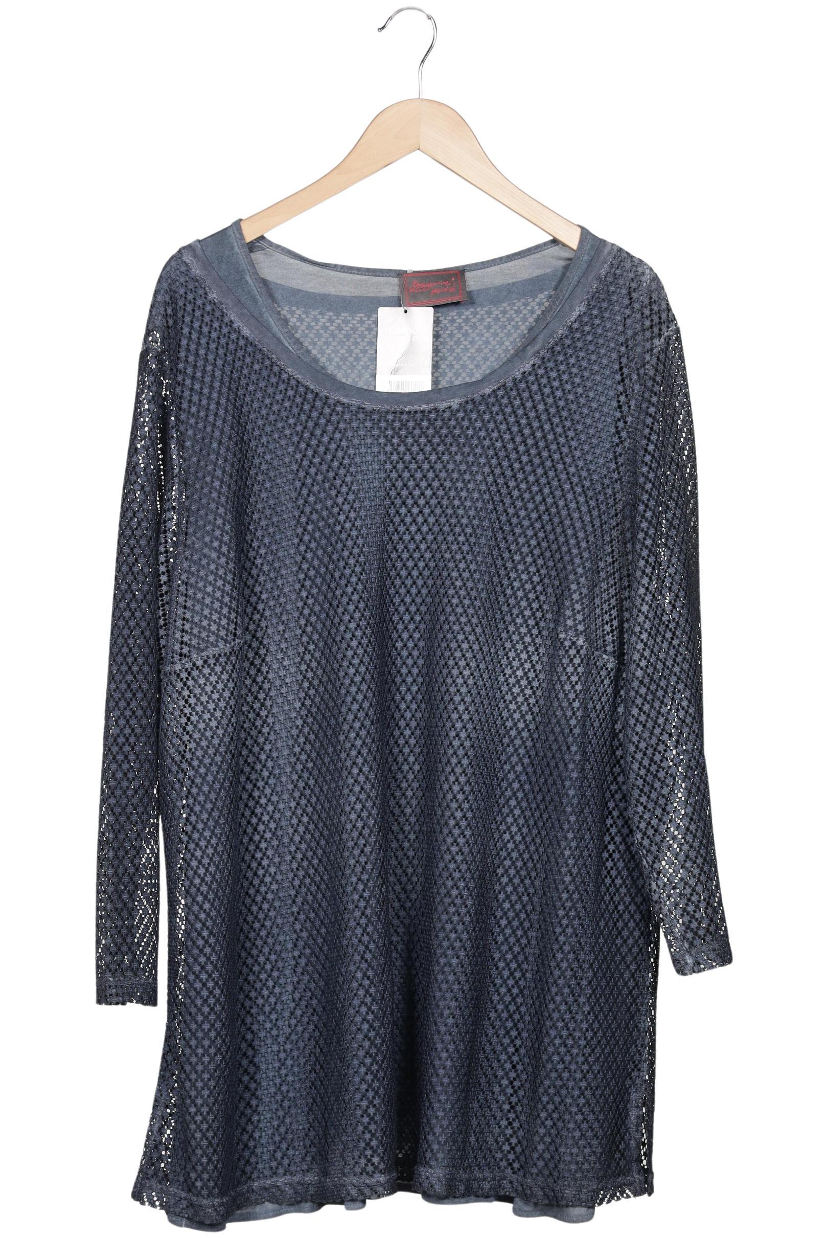 

Sempre Piu Damen Langarmshirt, blau, Gr. 52