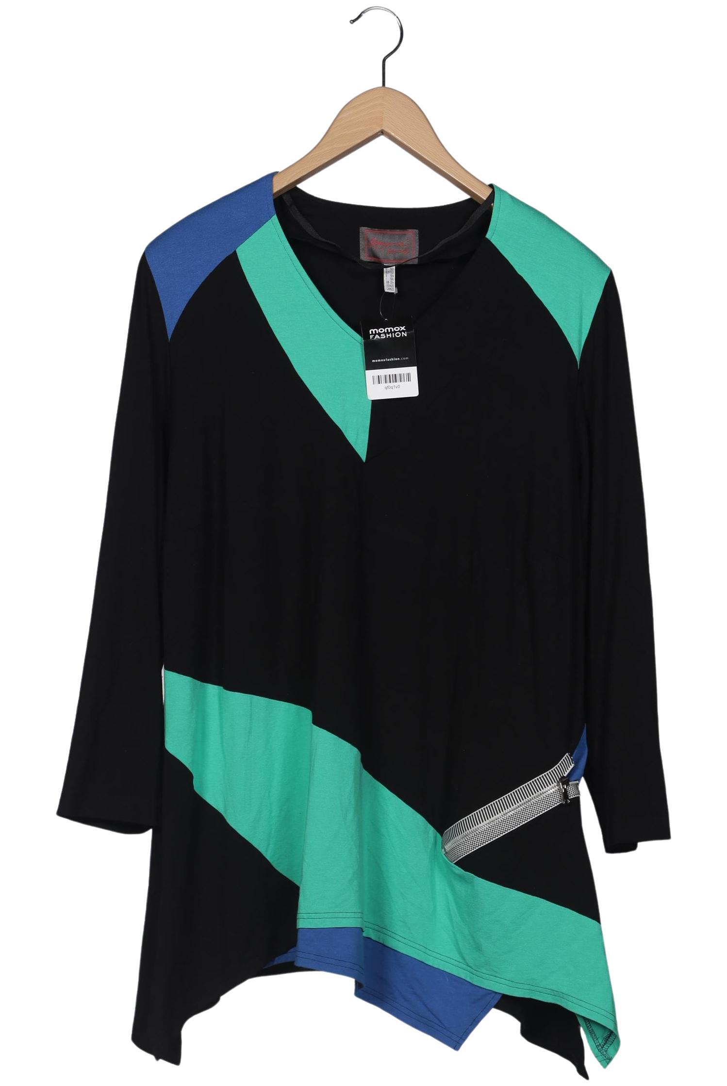 Thumbnail - Sempre Piu Damen Langarmshirt, schwarz, Gr. 50