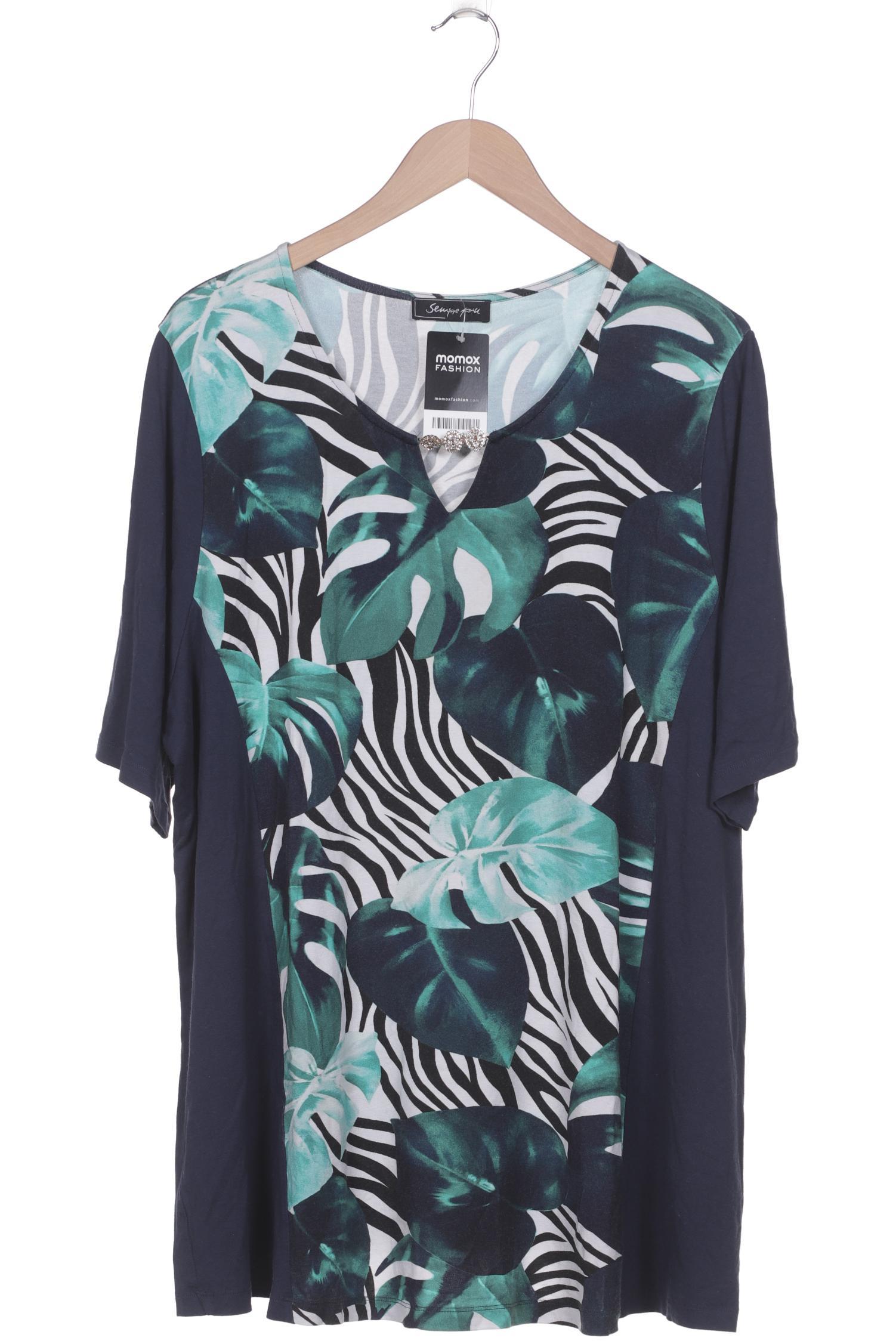 

Sempre Piu Damen T-Shirt, marineblau