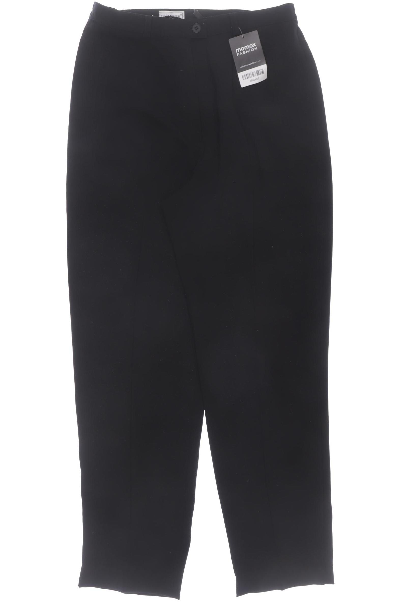 

Sempre Piu Damen Stoffhose, schwarz, Gr. 38