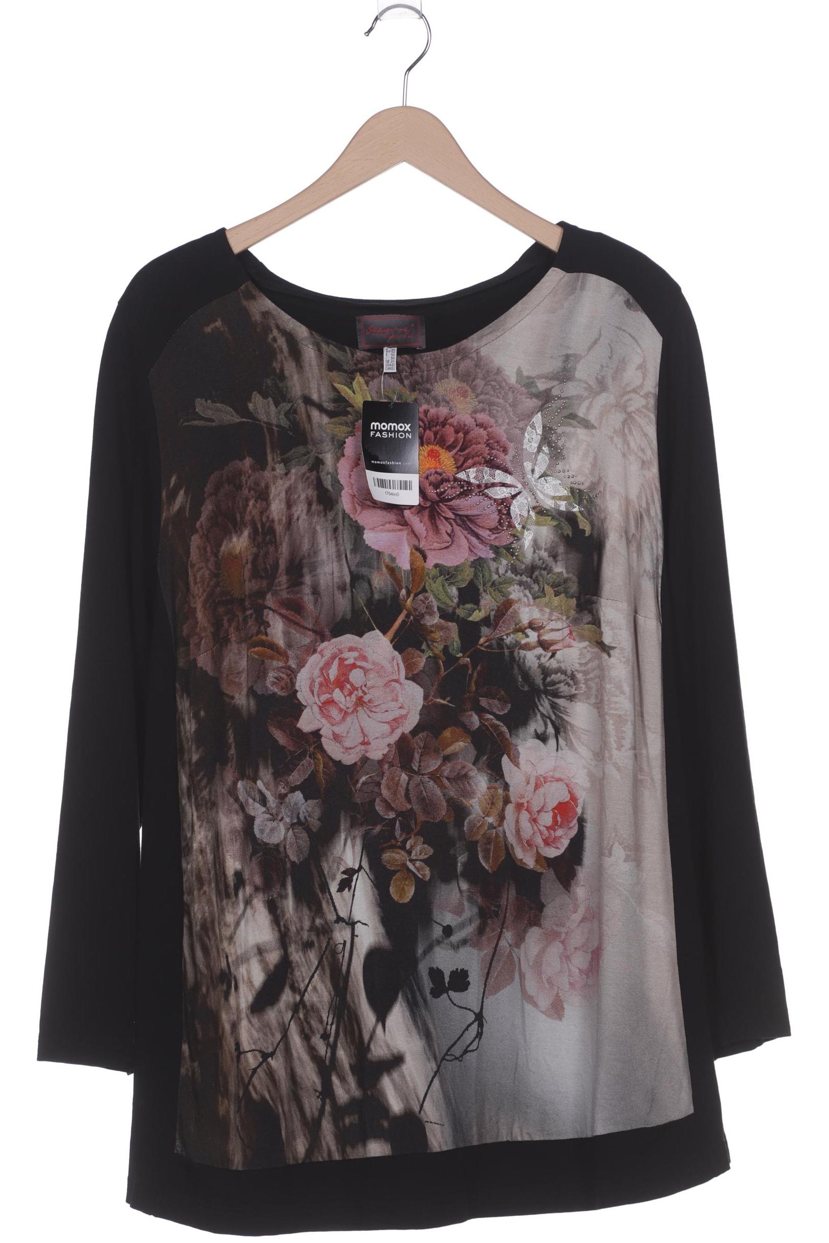 

Sempre Piu Damen Langarmshirt, schwarz, Gr. 50