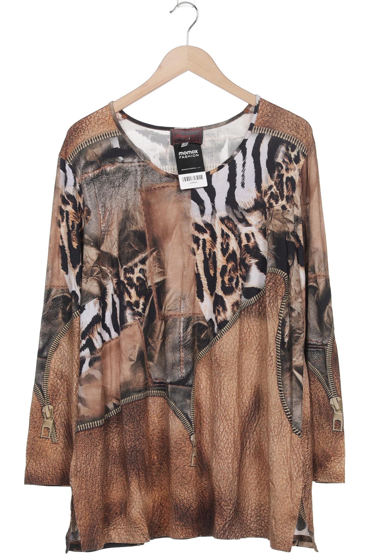 

Sempre Piu Damen Langarmshirt, braun, Gr. 50
