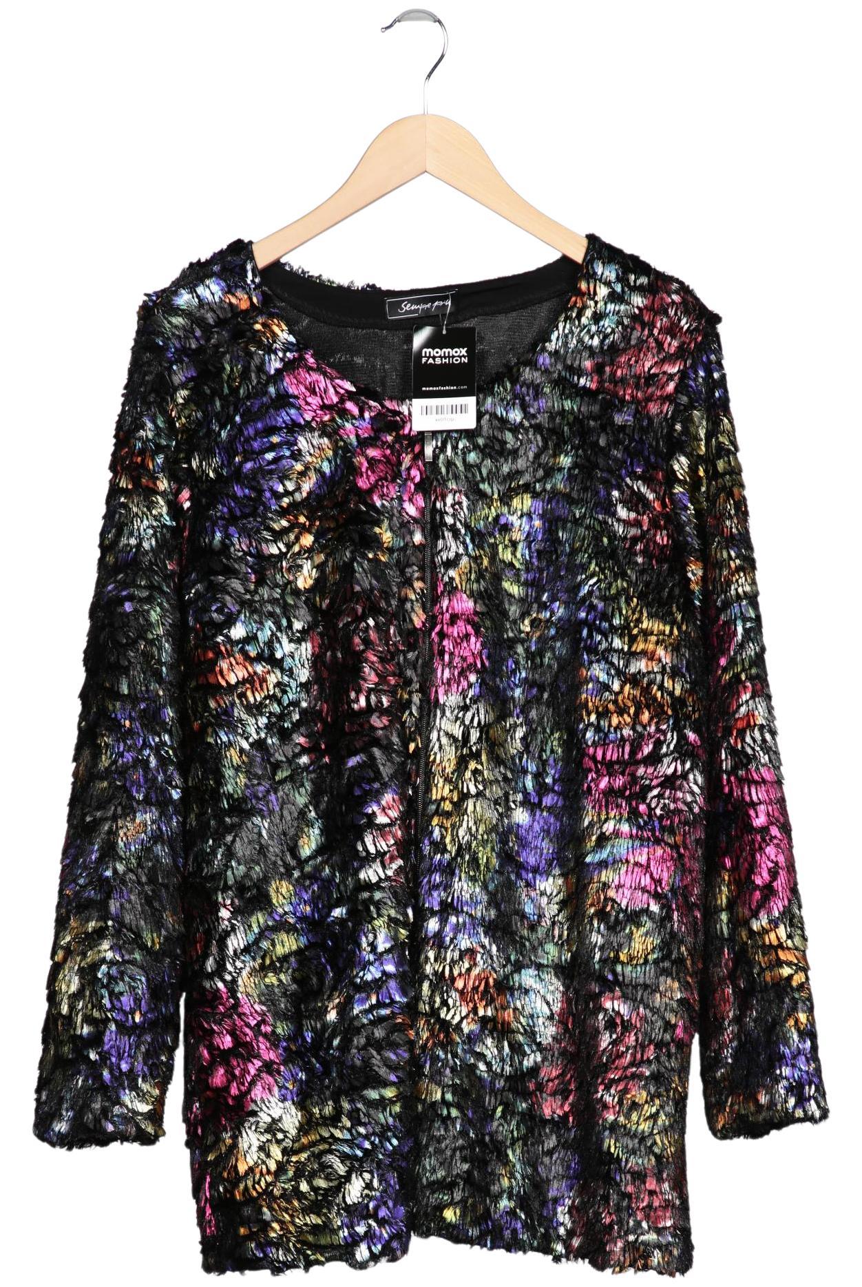 

Sempre Piu Damen Strickjacke, mehrfarbig, Gr. 46