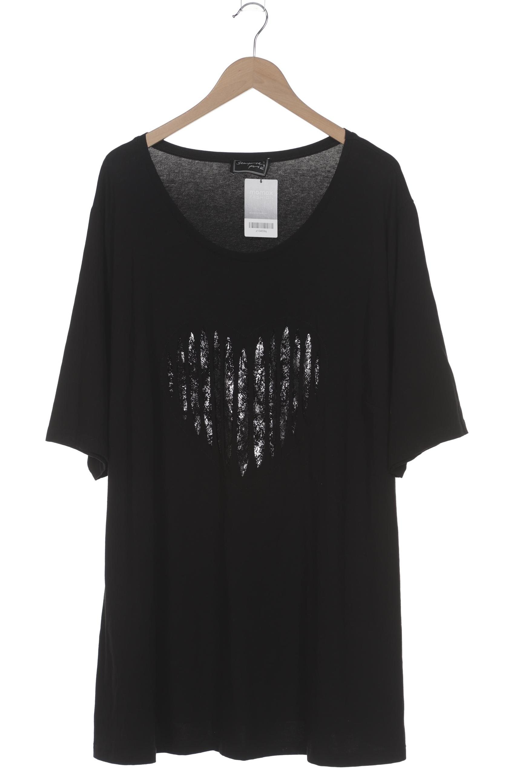

Sempre Piu Damen T-Shirt, schwarz, Gr. 56