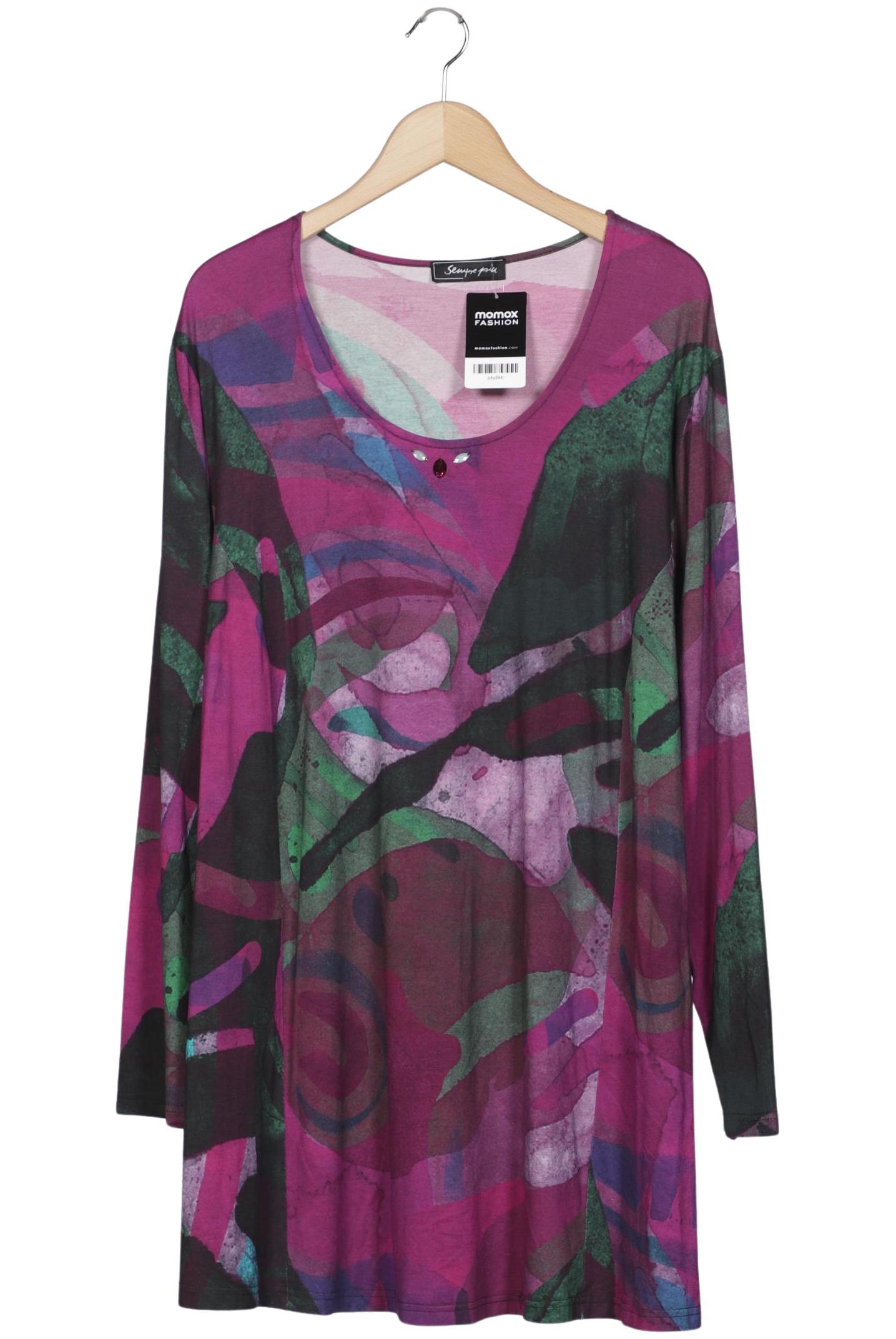 

Sempre Piu Damen Langarmshirt, mehrfarbig, Gr. 52