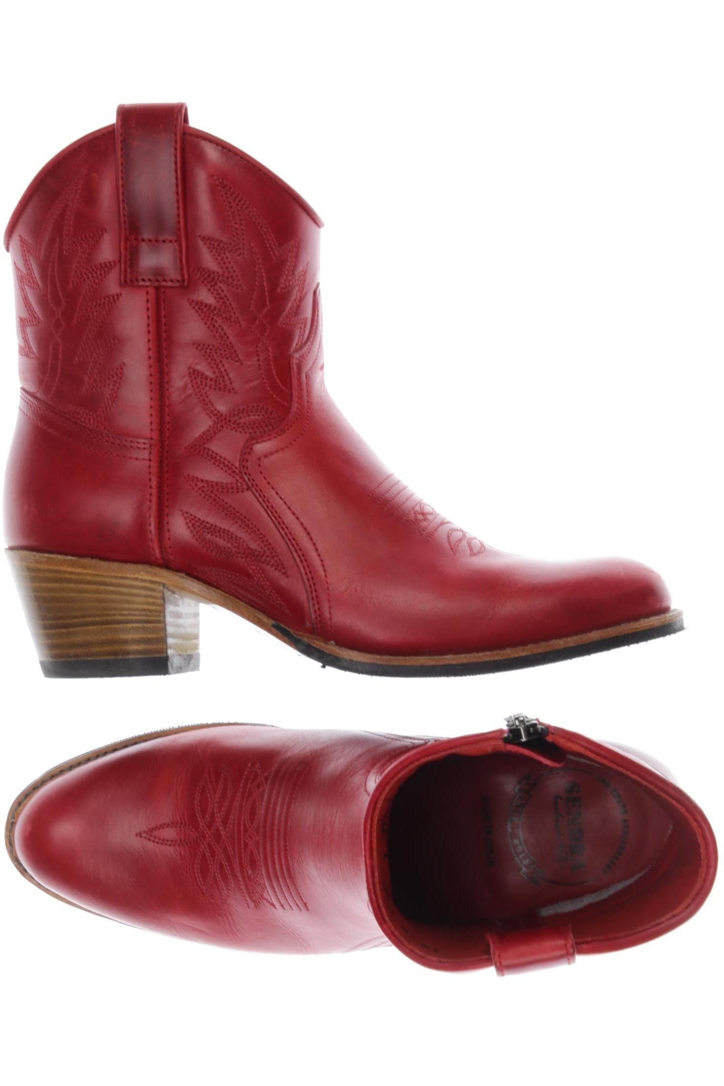 

Sendra Boots Damen Stiefelette, rot, Gr. 38