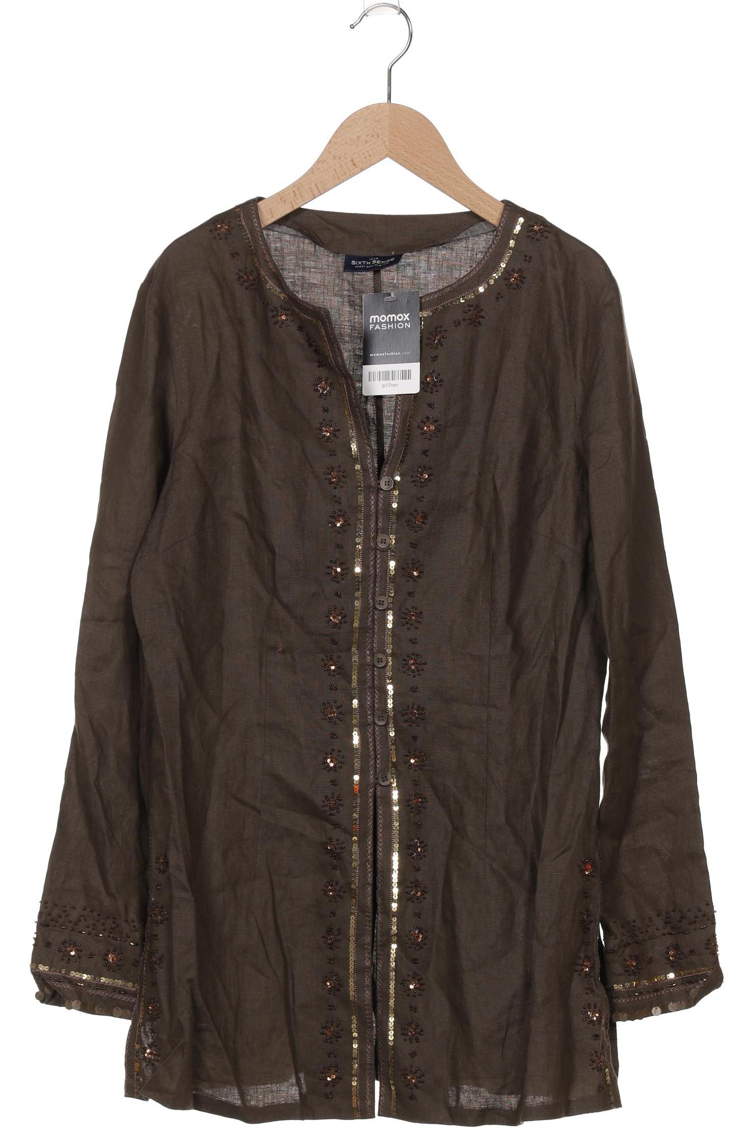 

sense organics Damen Strickjacke, braun, Gr. 38