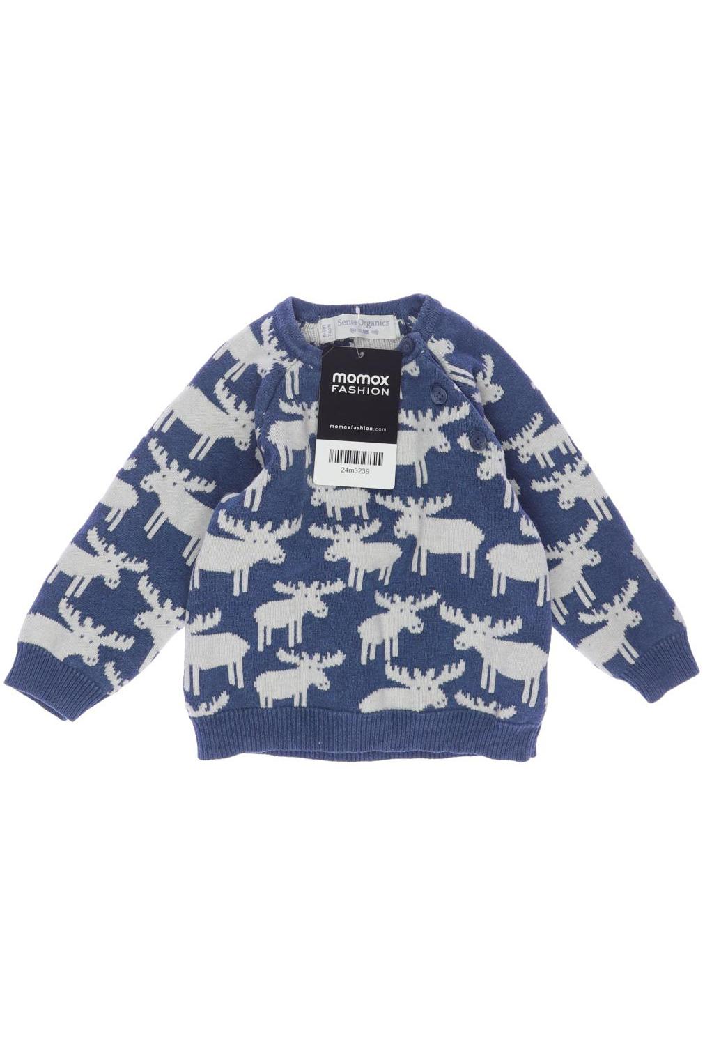 

sense organics Herren Pullover, blau, Gr. 74