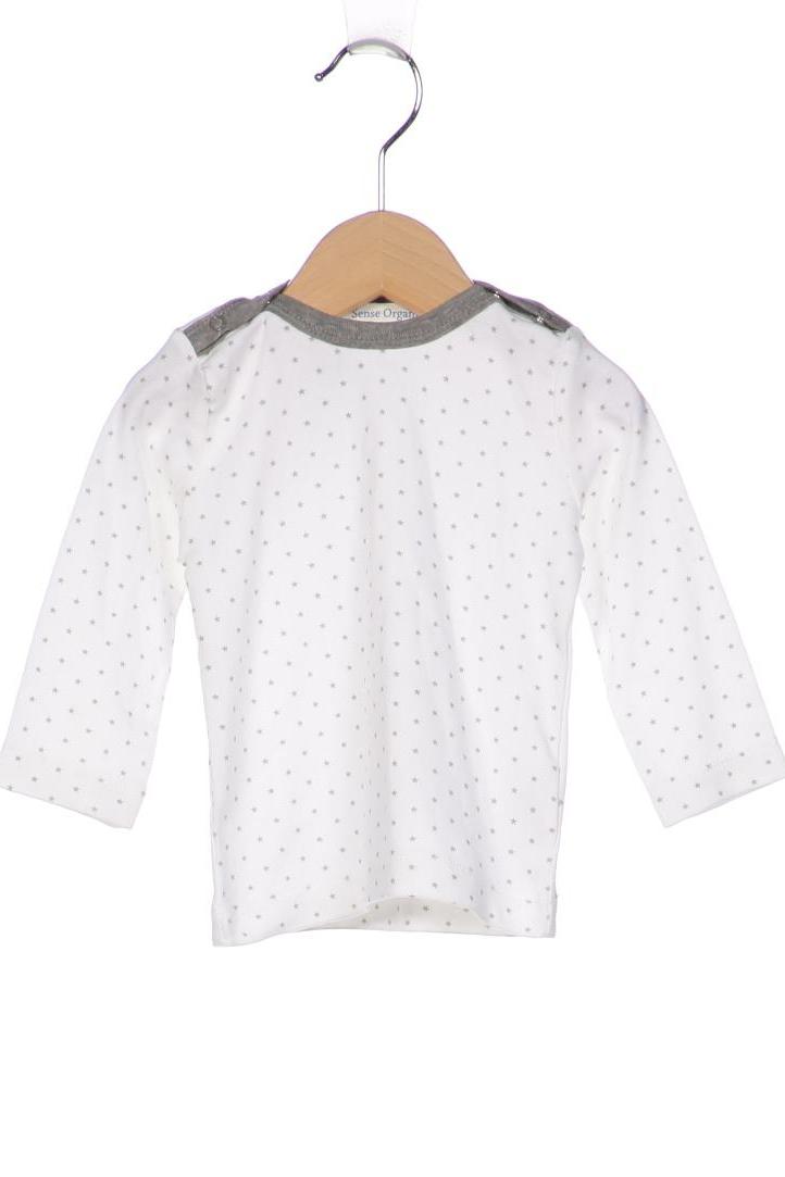 

sense organics Jungen Langarmshirt, weiß