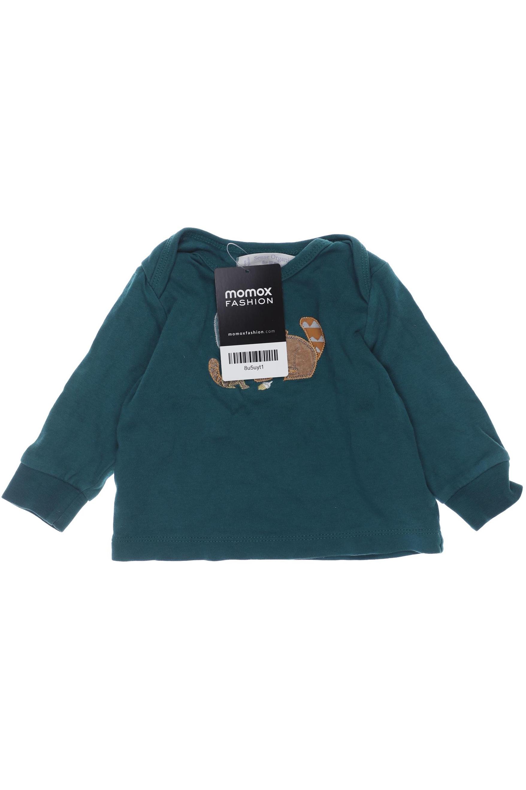 

sense organics Herren Langarmshirt, türkis, Gr. 62