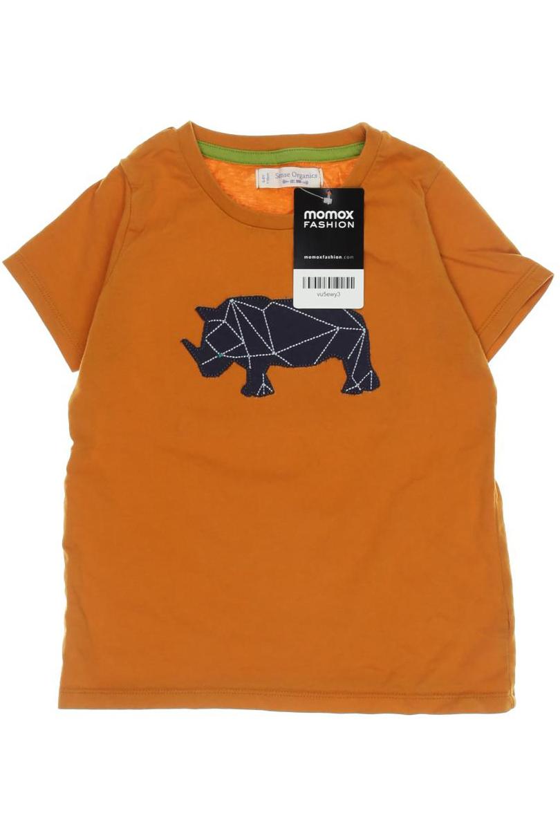 

sense organics Herren T-Shirt, orange, Gr. 116