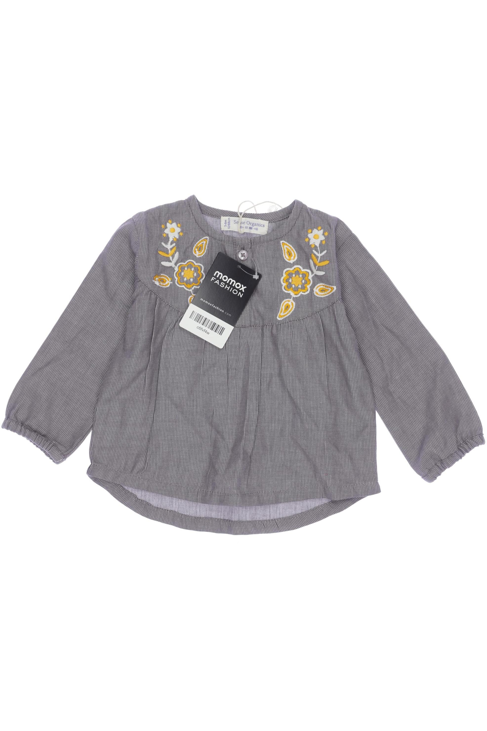 

sense organics Damen Bluse, grau, Gr. 62