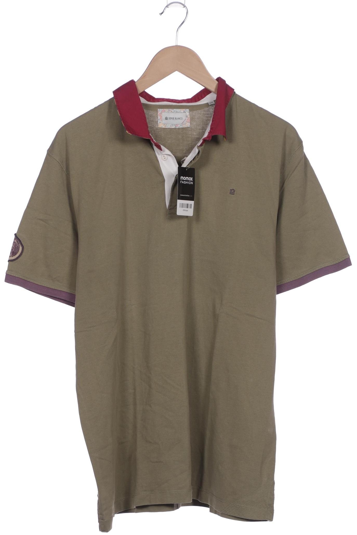 

Serge Blanco Herren Poloshirt, grün, Gr. 56