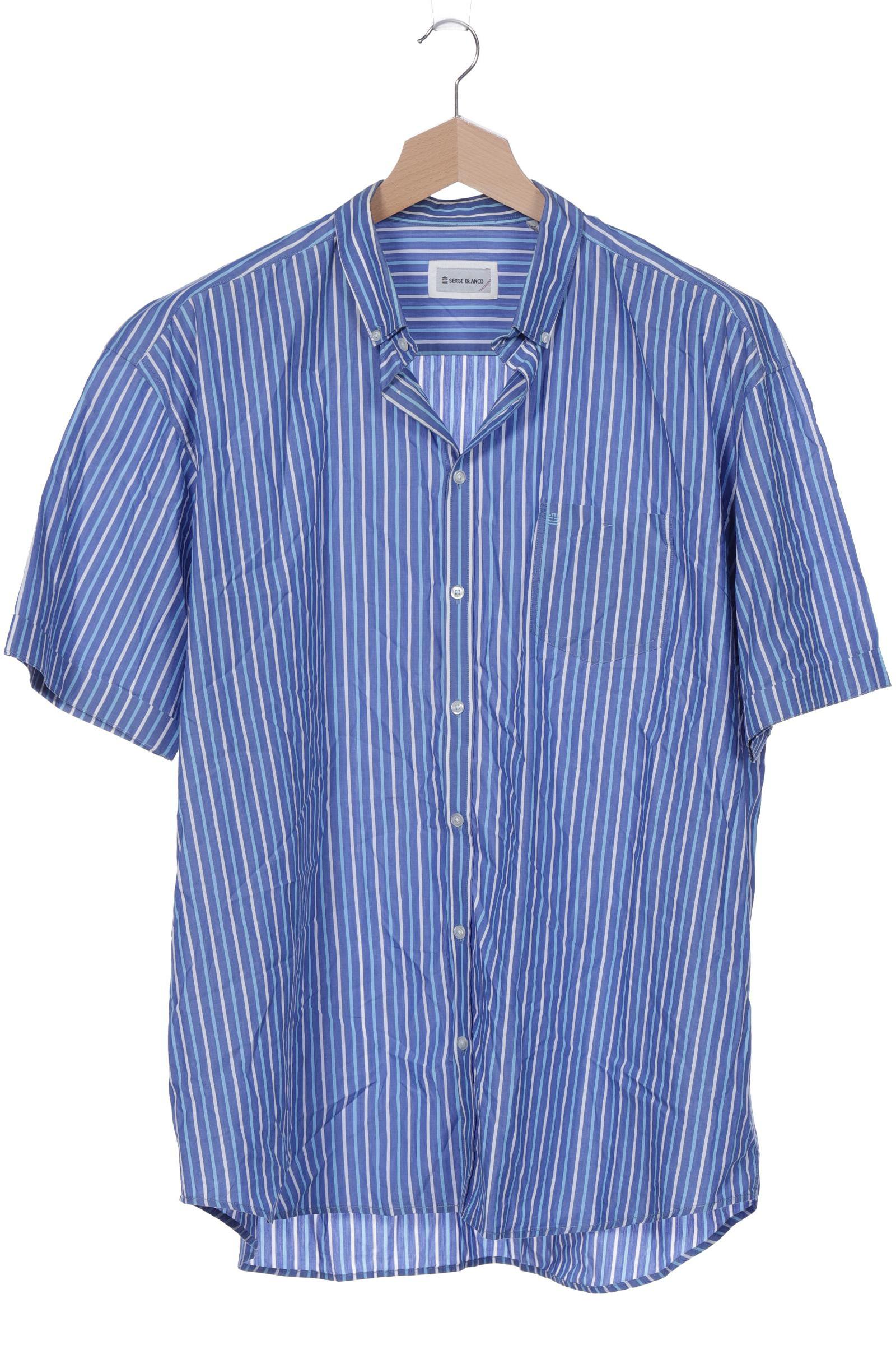 

Serge Blanco Herren Hemd, blau, Gr. 62