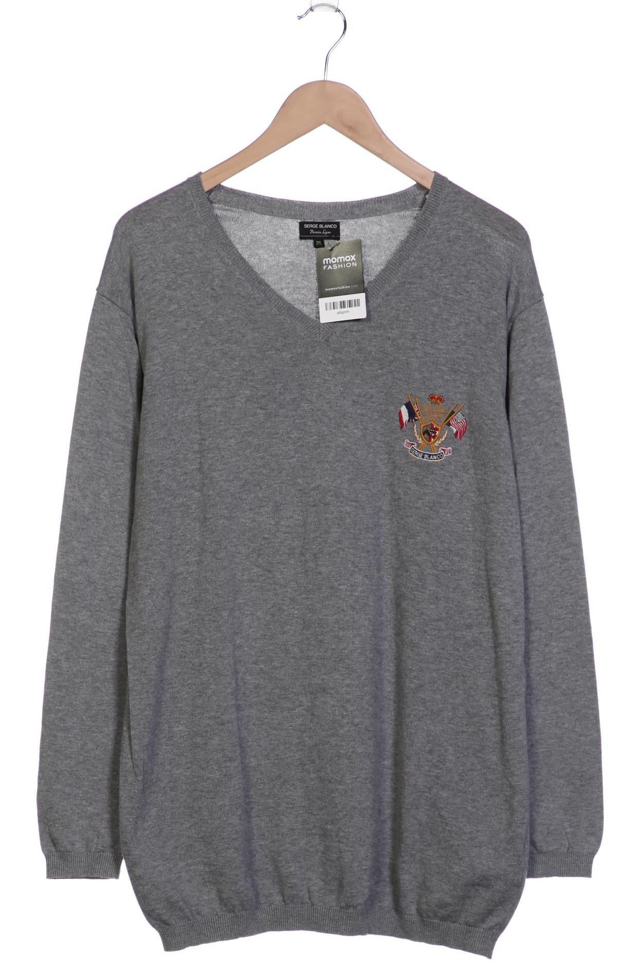 

Serge Blanco Herren Pullover, grau, Gr. 58