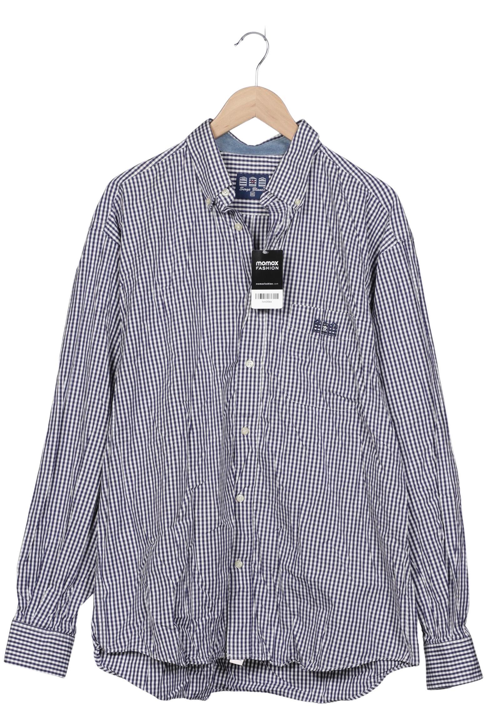 

Serge Blanco Herren Hemd, marineblau, Gr. 56