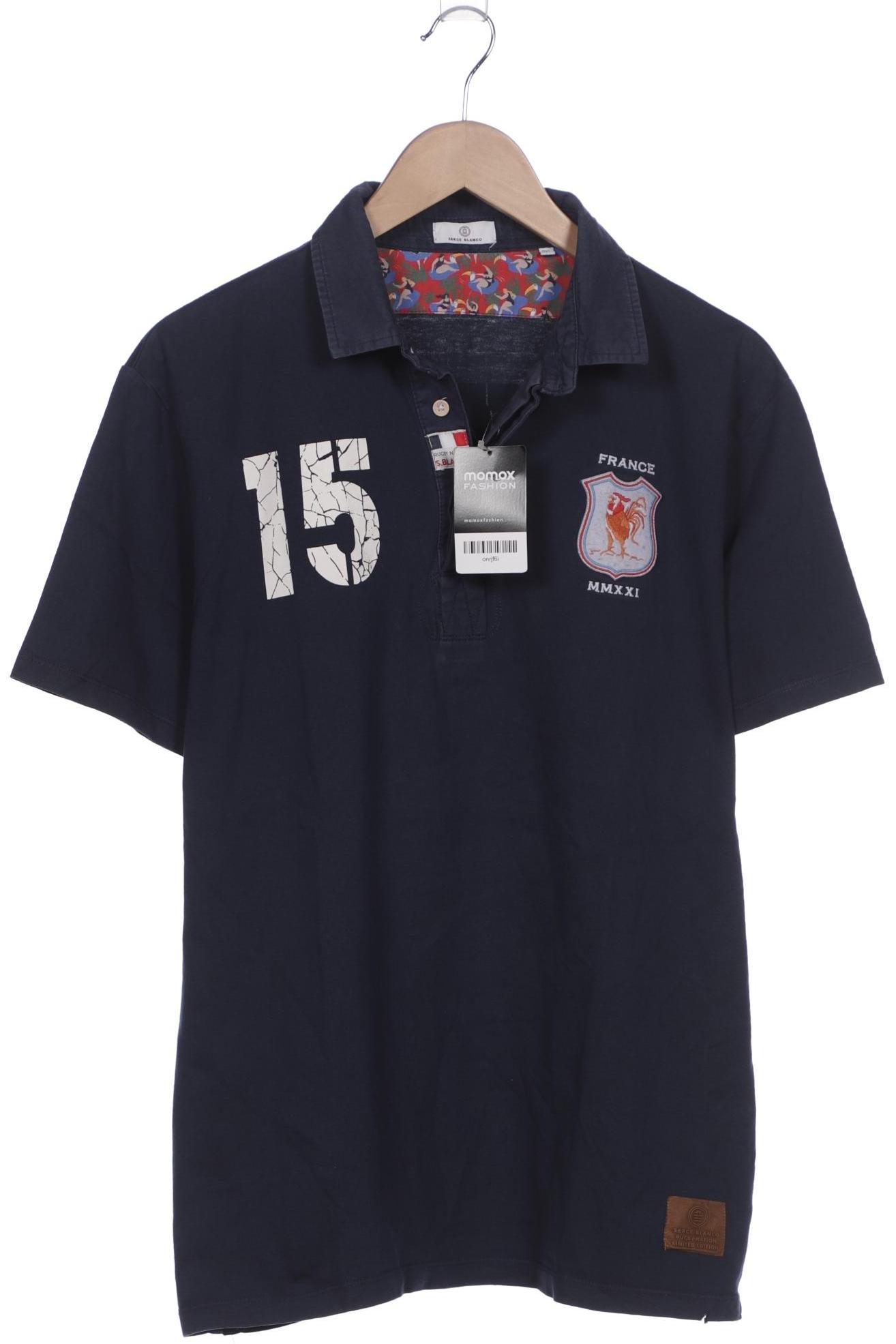 

Serge Blanco Herren Poloshirt, marineblau, Gr. 56