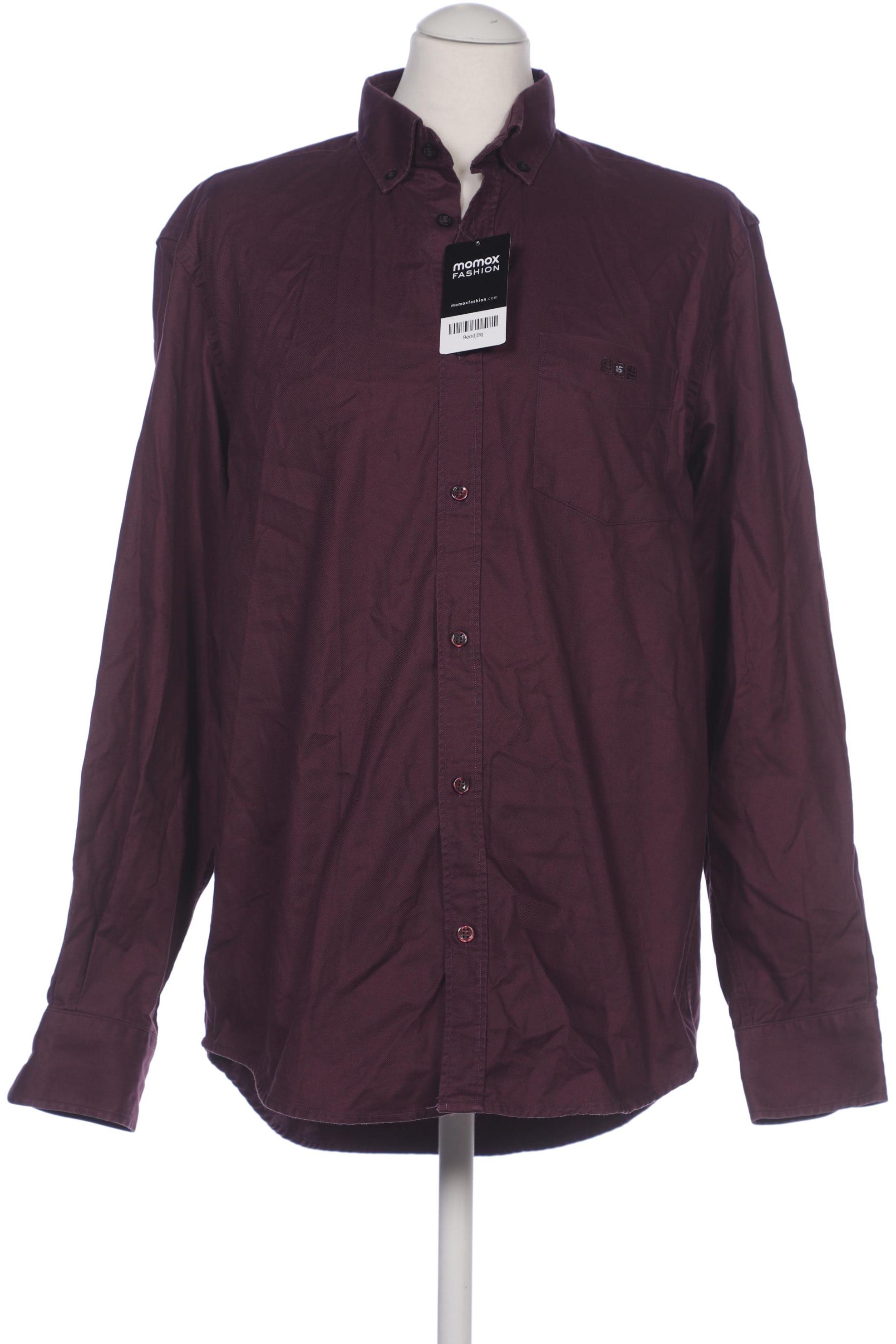 

Serge Blanco Herren Hemd, bordeaux, Gr. 52